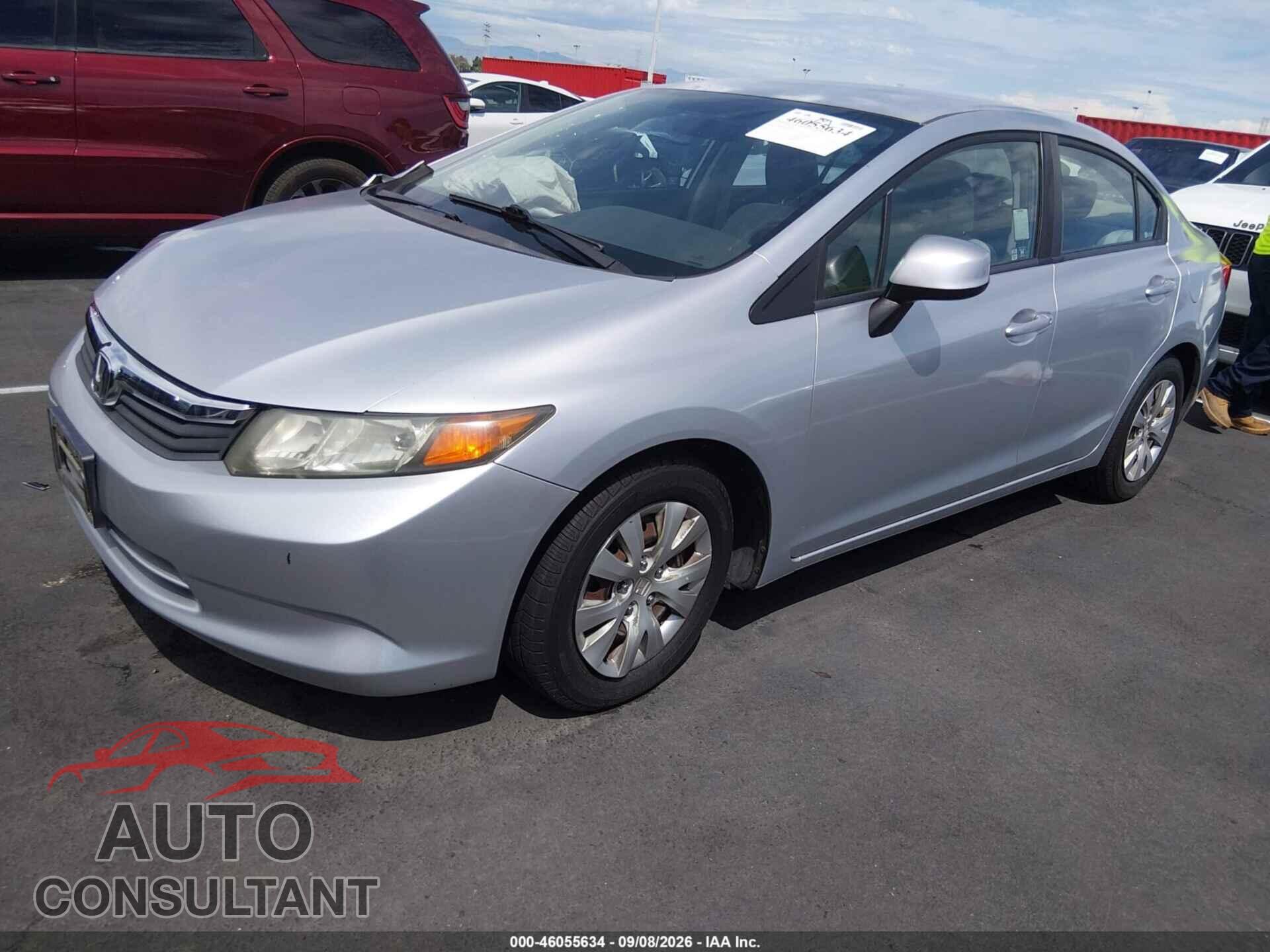 HONDA CIVIC 2012 - 2HGFB2F5XCH600903
