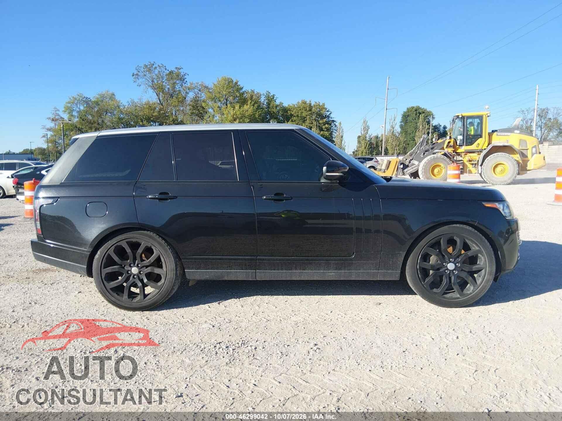LAND ROVER RANGE ROVER 2017 - SALGS2FE1HA330106