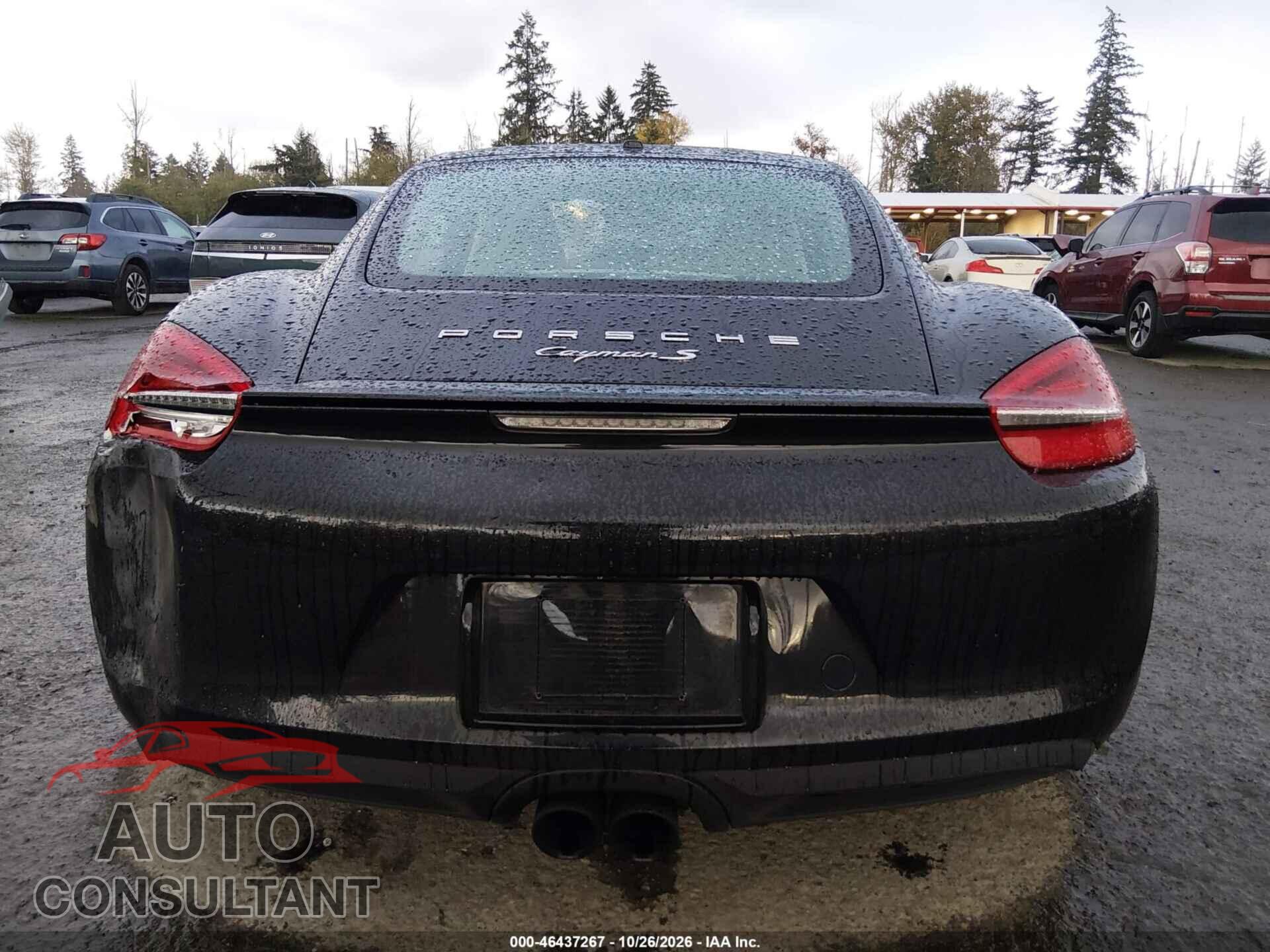 PORSCHE CAYMAN 2014 - WP0AB2A83EK192184