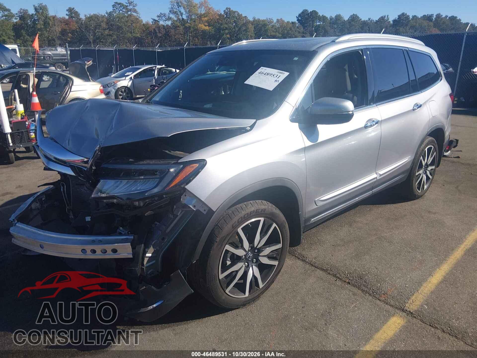 HONDA PILOT 2021 - 5FNYF5H95MB019636