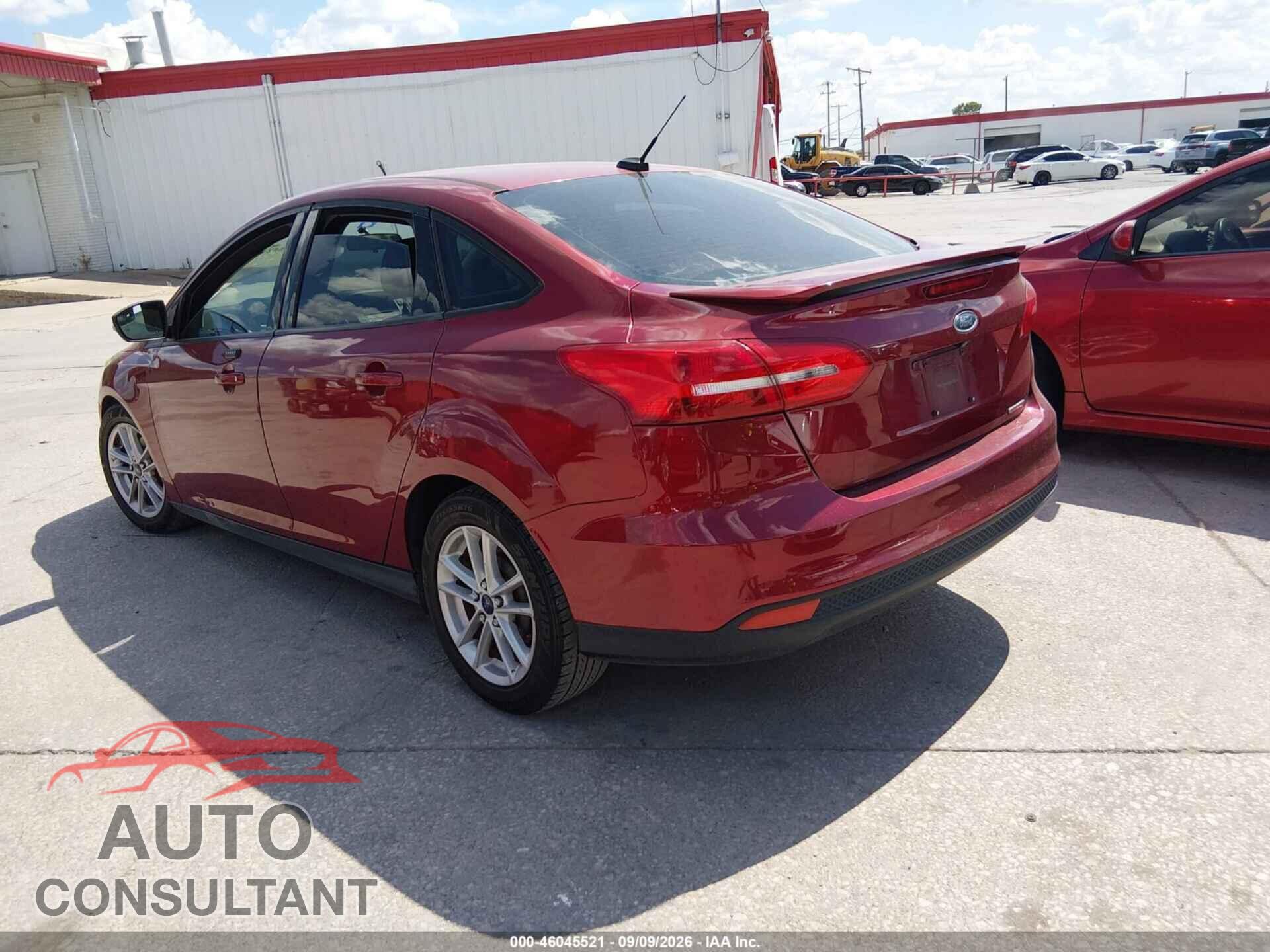 FORD FOCUS 2016 - 1FADP3F22GL289159