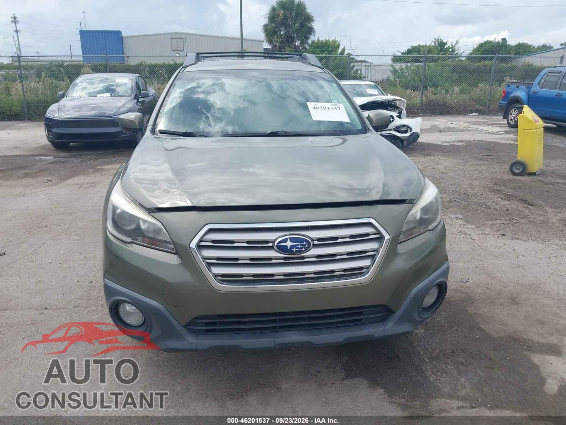 SUBARU OUTBACK 2017 - 4S4BSACC3H3350436