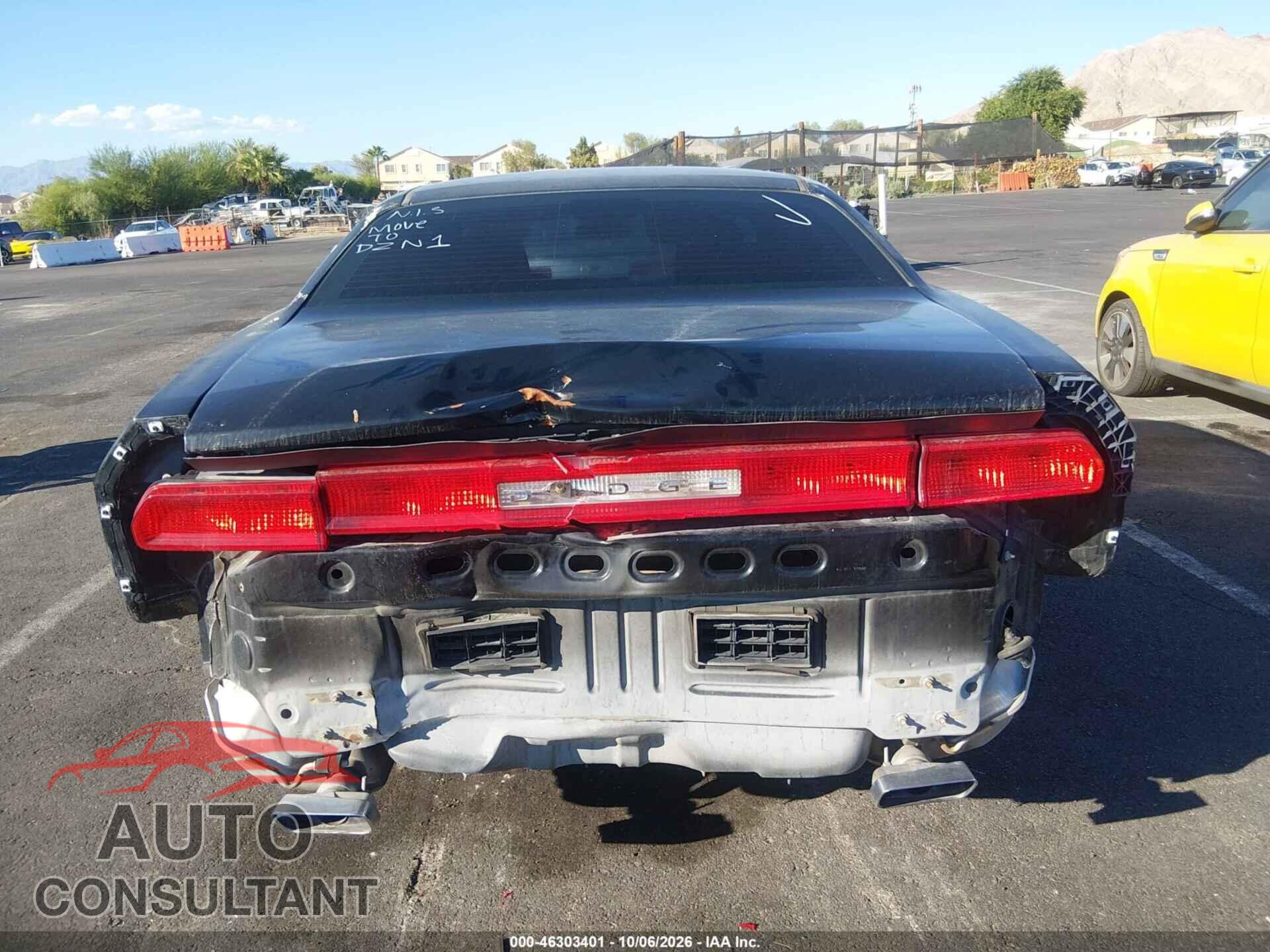 DODGE CHALLENGER 2014 - 2C3CDYAG9EH313440