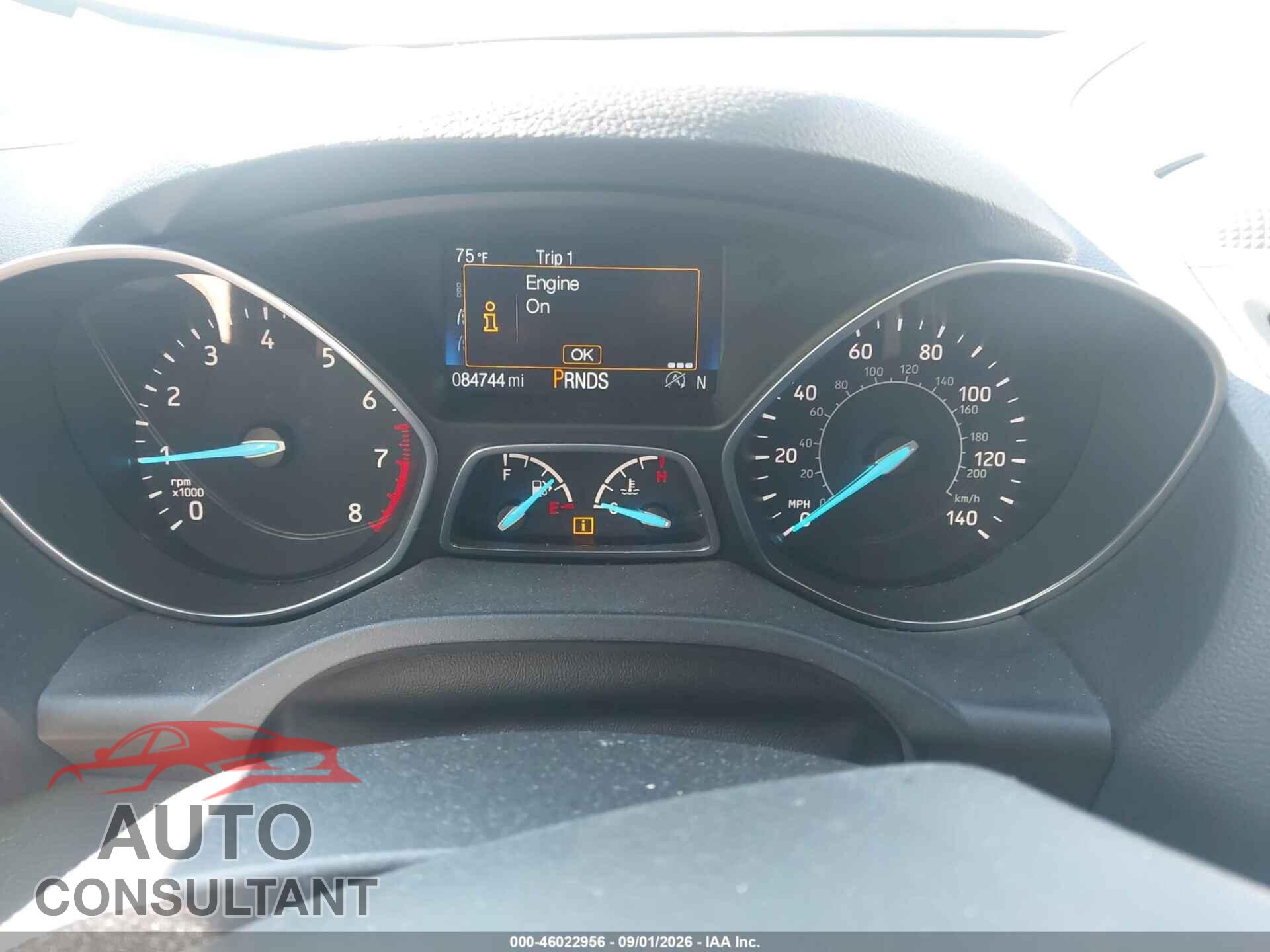 FORD ESCAPE 2017 - 1FMCU9JD0HUD20703