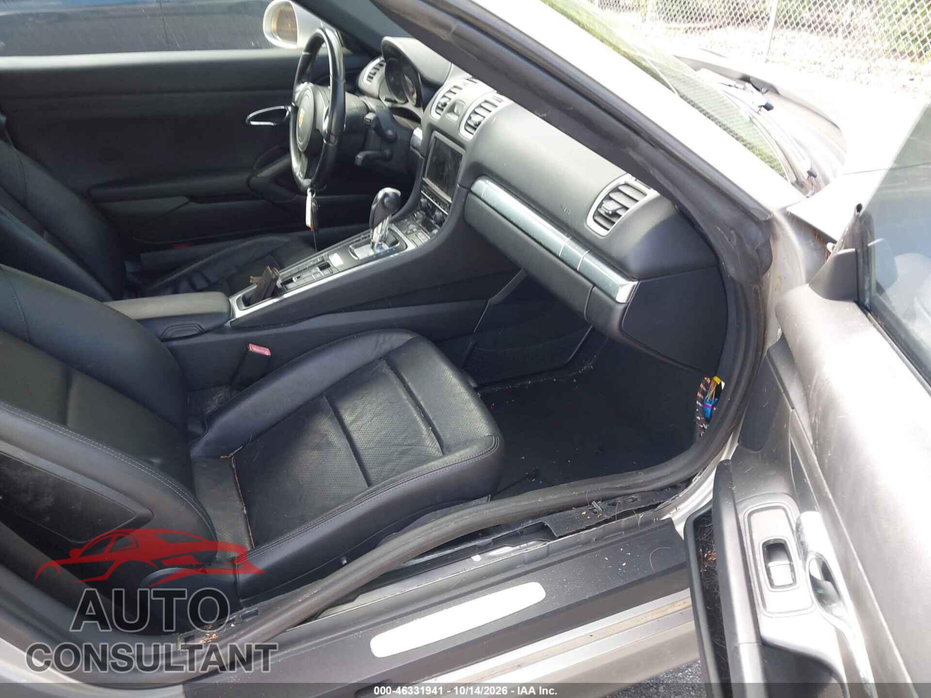 PORSCHE BOXSTER 2013 - WP0CA2A88DK112386