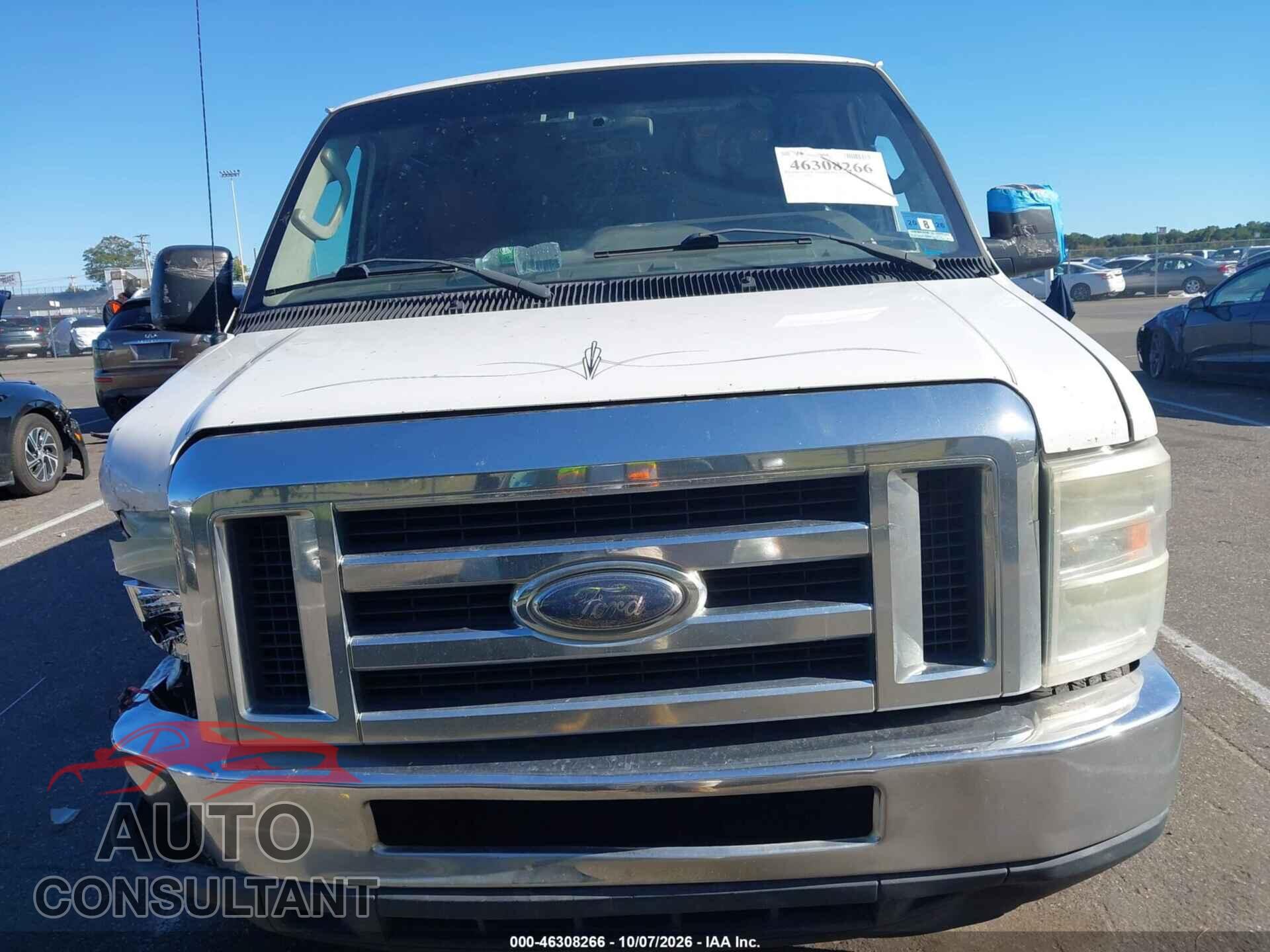 FORD E-250 2010 - 1FTNE2EW7ADA24662