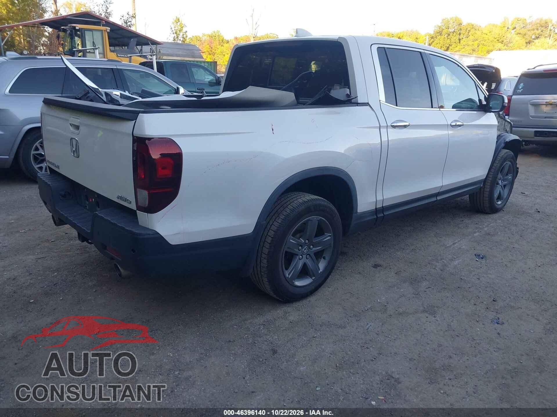 HONDA RIDGELINE 2021 - 5FPYK3F76MB002112