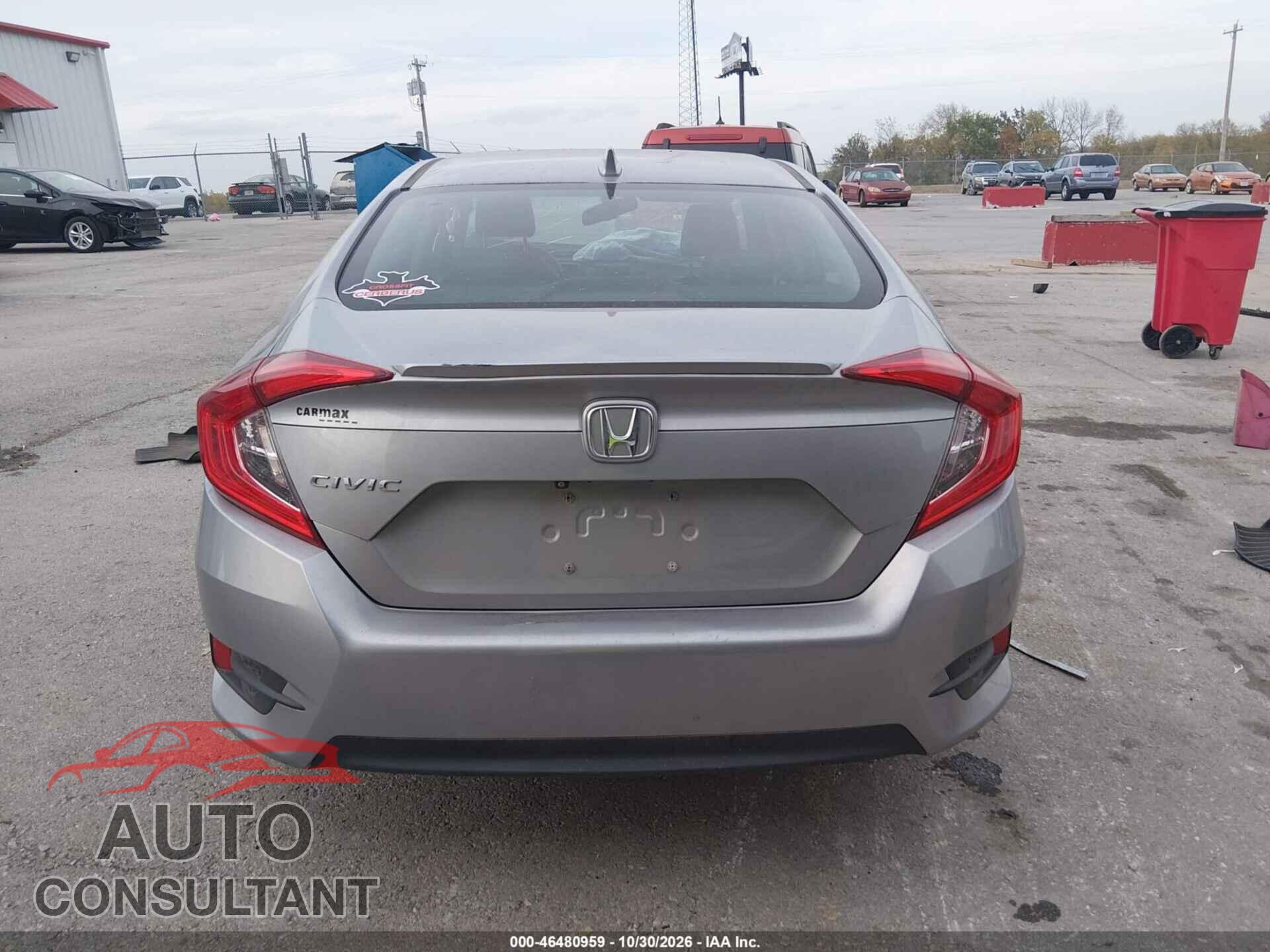 HONDA CIVIC 2017 - 19XFC1F74HE033534