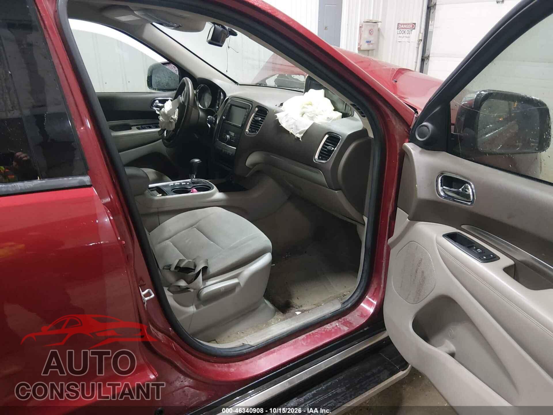 DODGE DURANGO 2013 - 1C4RDJAG5DC527873