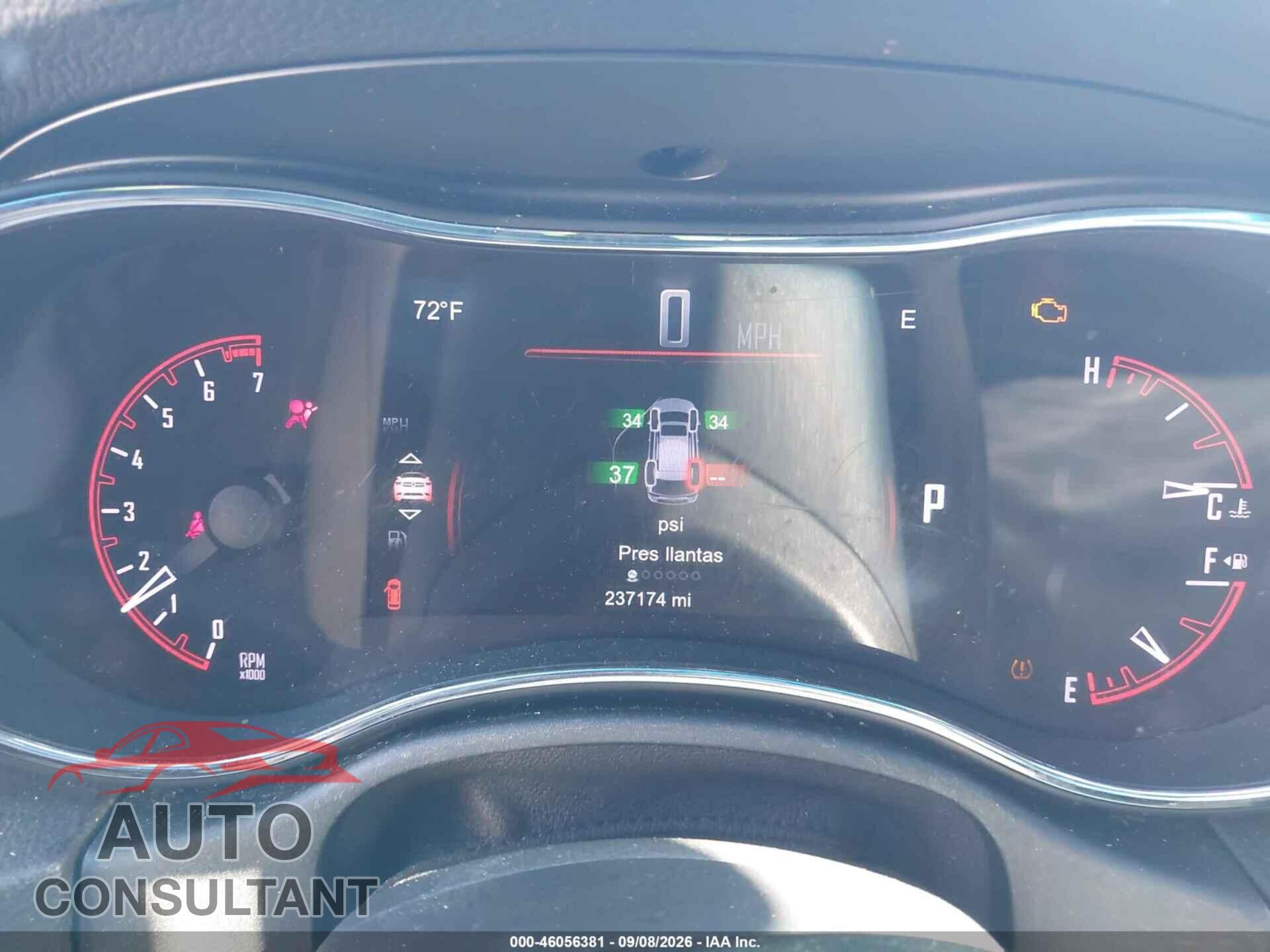 DODGE DURANGO 2014 - 1C4RDJAGXEC597886