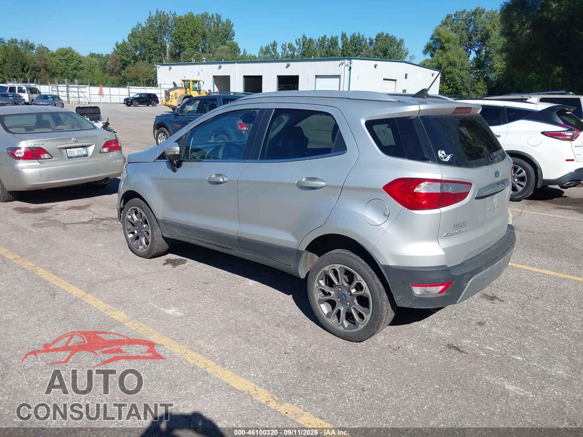 FORD ECOSPORT 2020 - MAJ6S3KL7LC364759