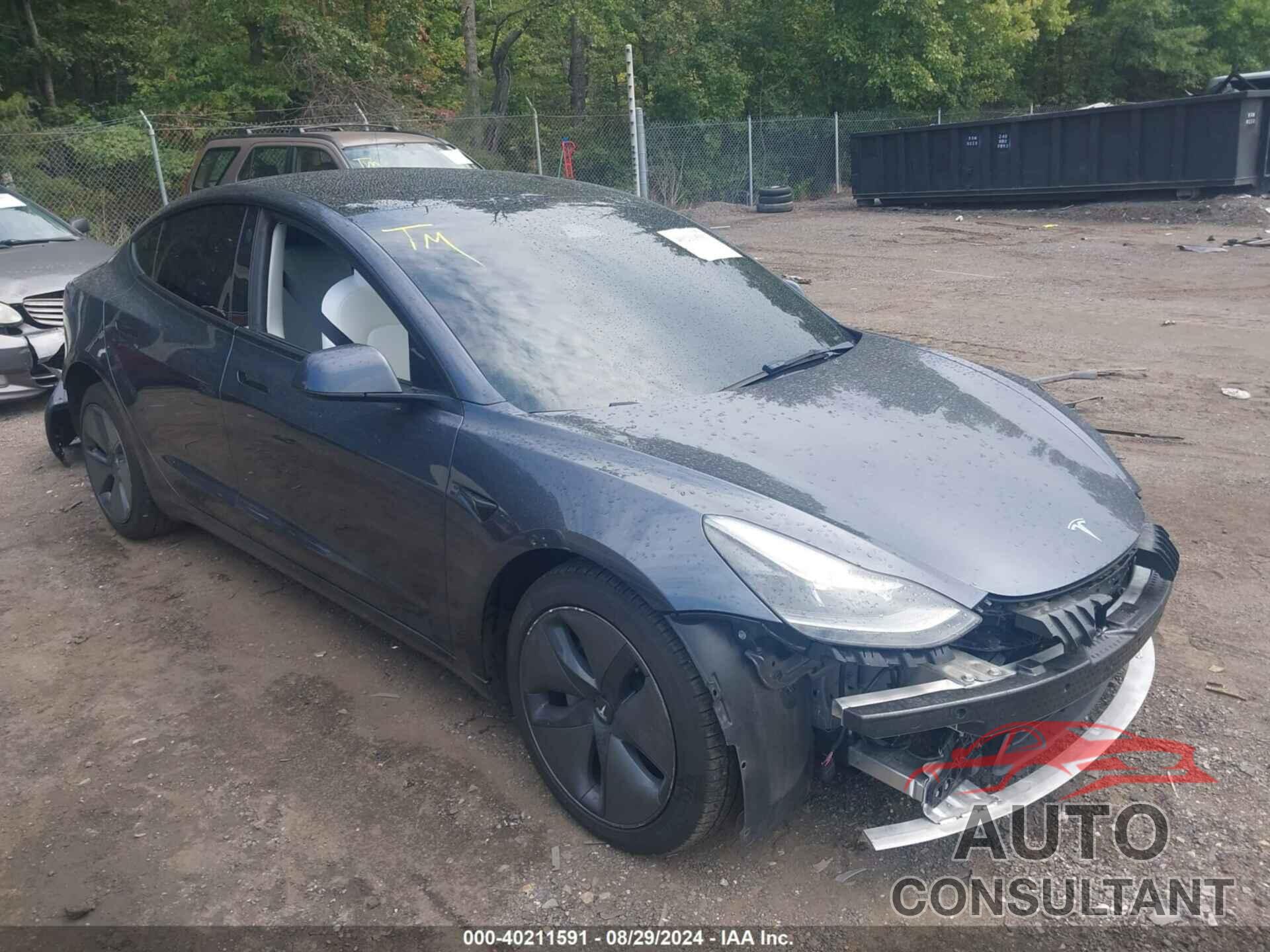 TESLA MODEL 3 2022 - 5YJ3E1EB2NF200885