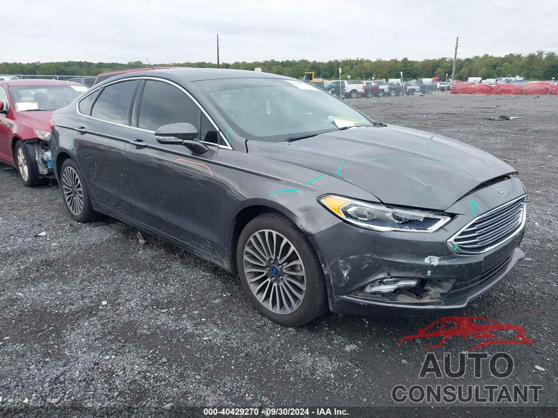 FORD FUSION 2017 - 3FA6P0T98HR140394