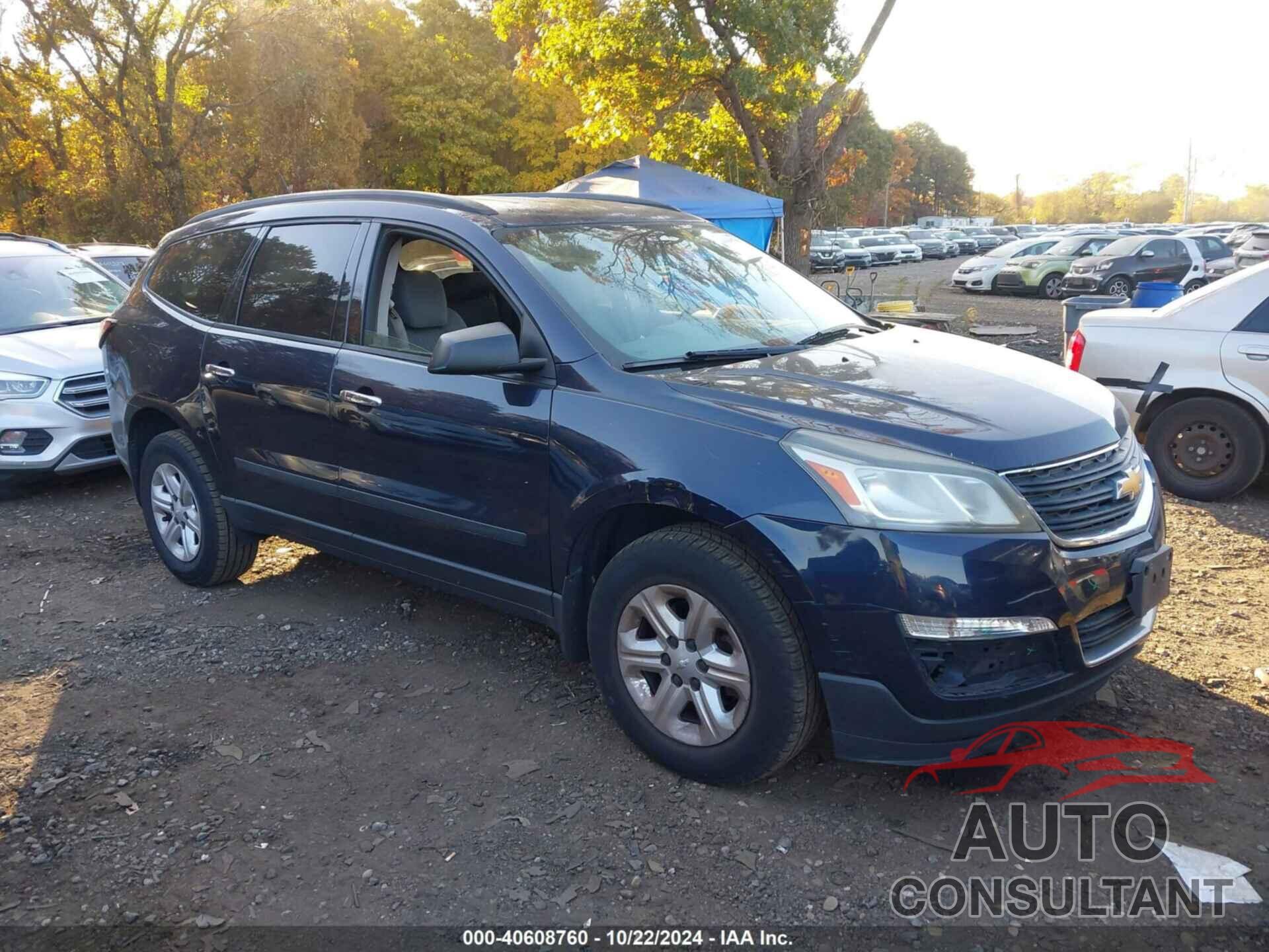 CHEVROLET TRAVERSE 2015 - 1GNKRFED5FJ337450