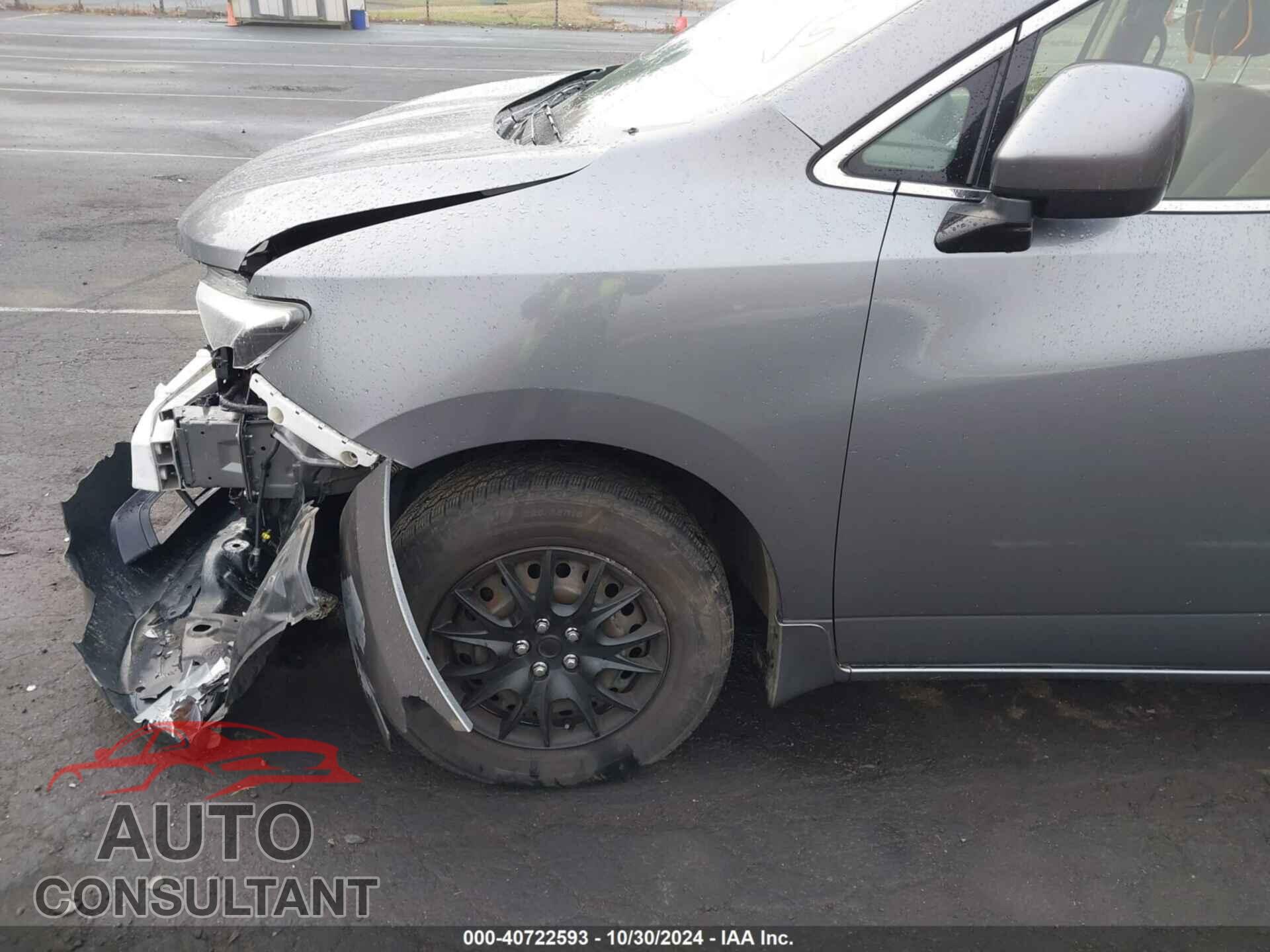 NISSAN QUEST 2015 - JN8AE2KP9F9133473