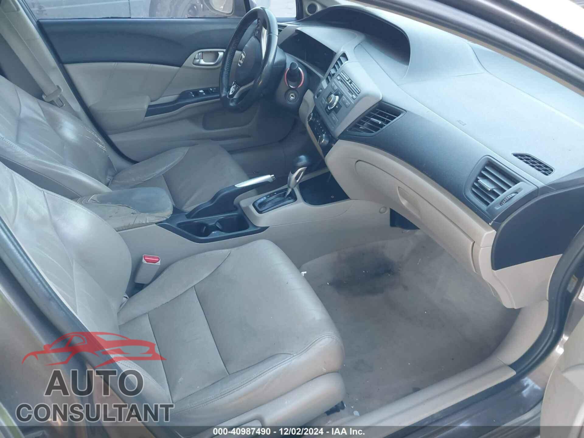 HONDA CIVIC 2012 - 2HGFB2F94CH550275
