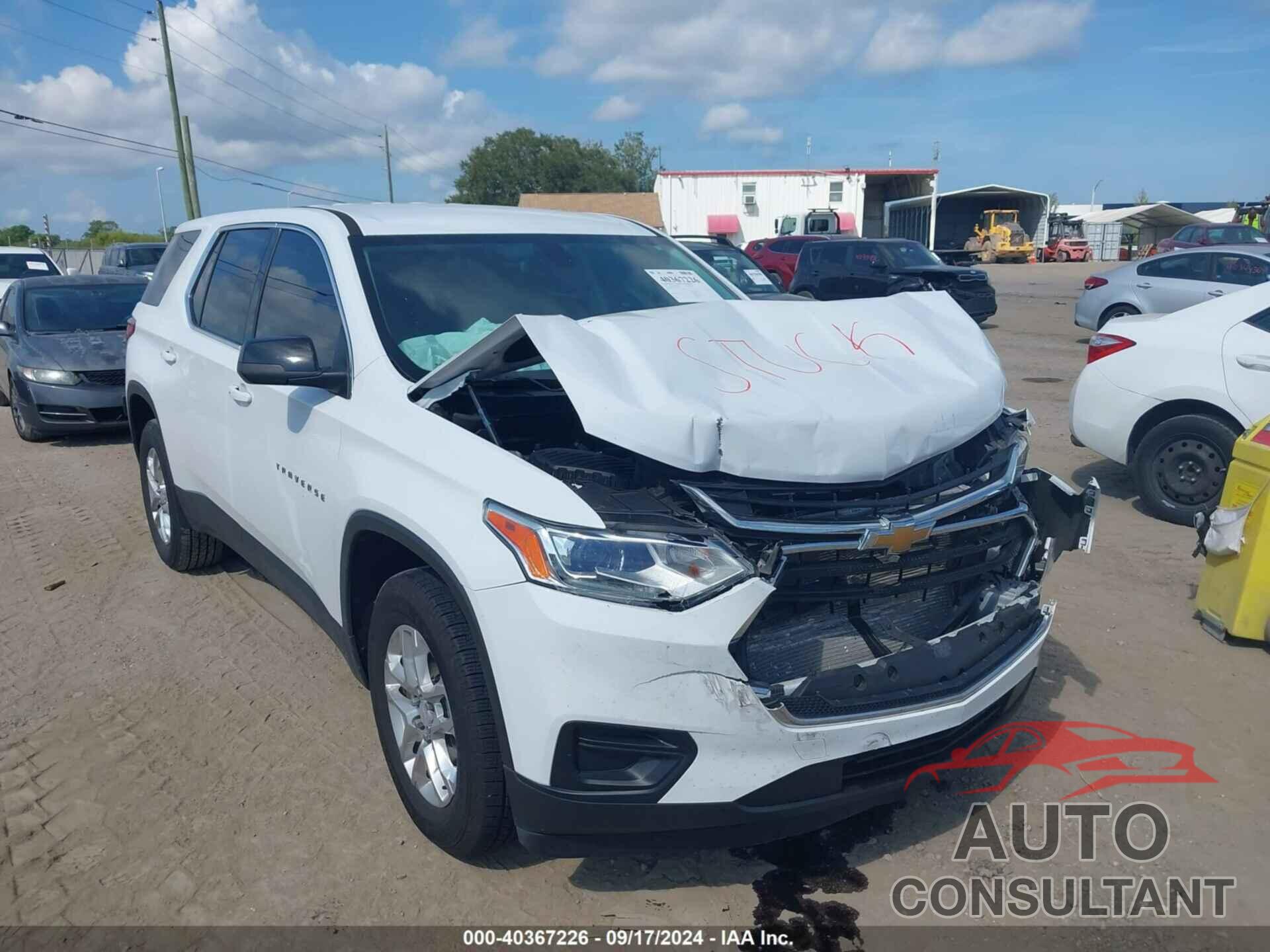 CHEVROLET TRAVERSE 2021 - 1GNERFKW3MJ138042