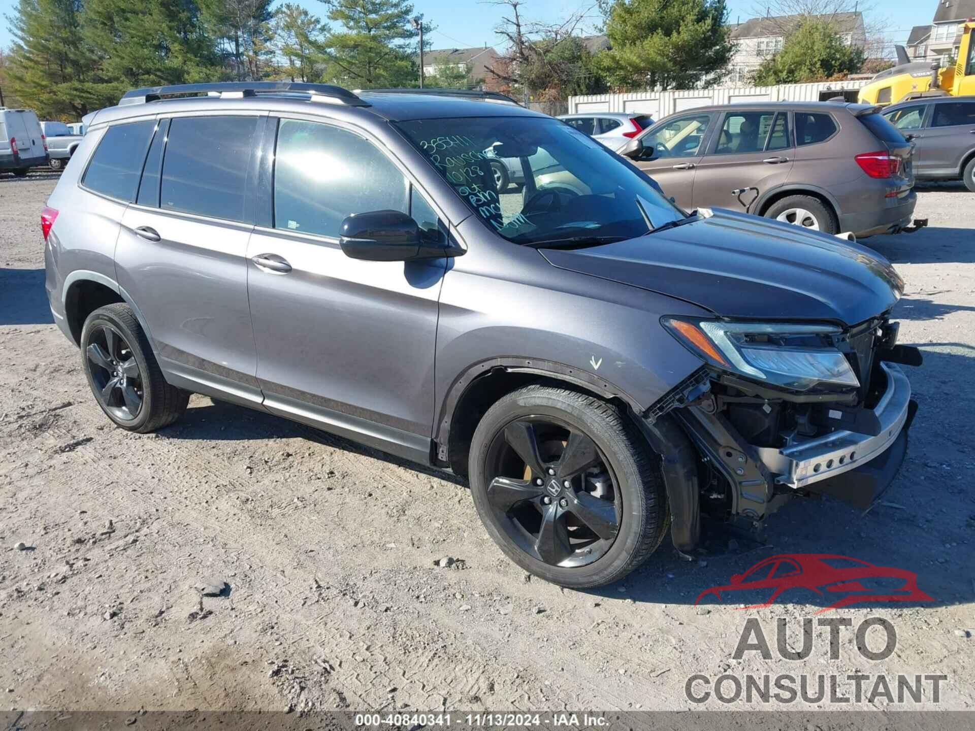 HONDA PASSPORT 2019 - 5FNYF8H05KB004571