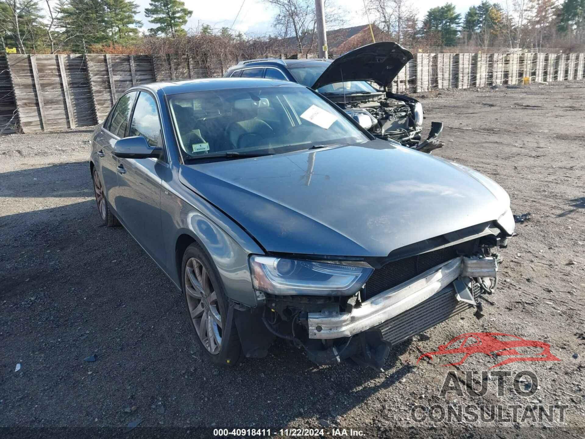 AUDI A4 2013 - WAUFFAFL8DN035827