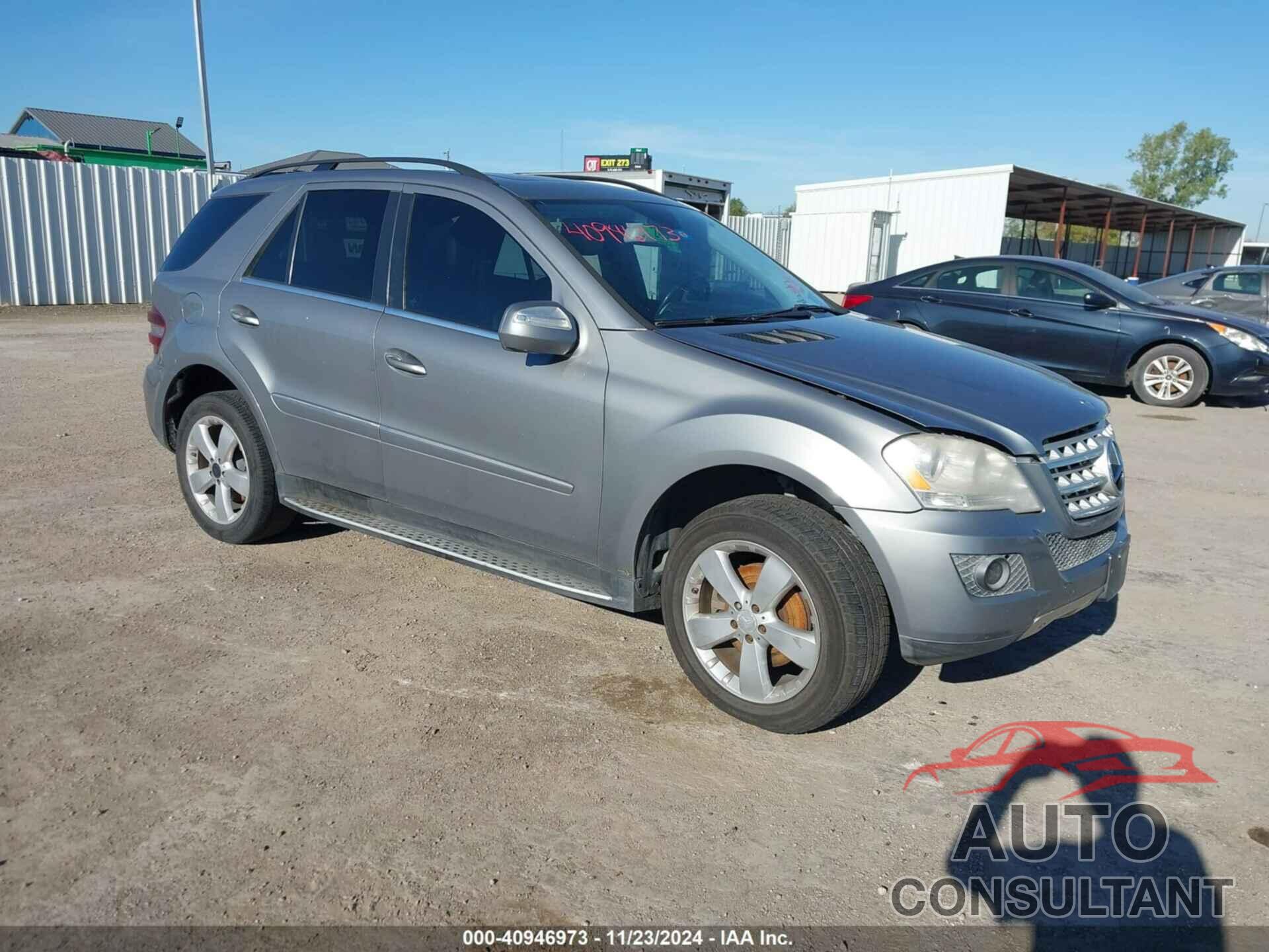 MERCEDES-BENZ ML 350 2010 - 4JGBB8GB6AA600215