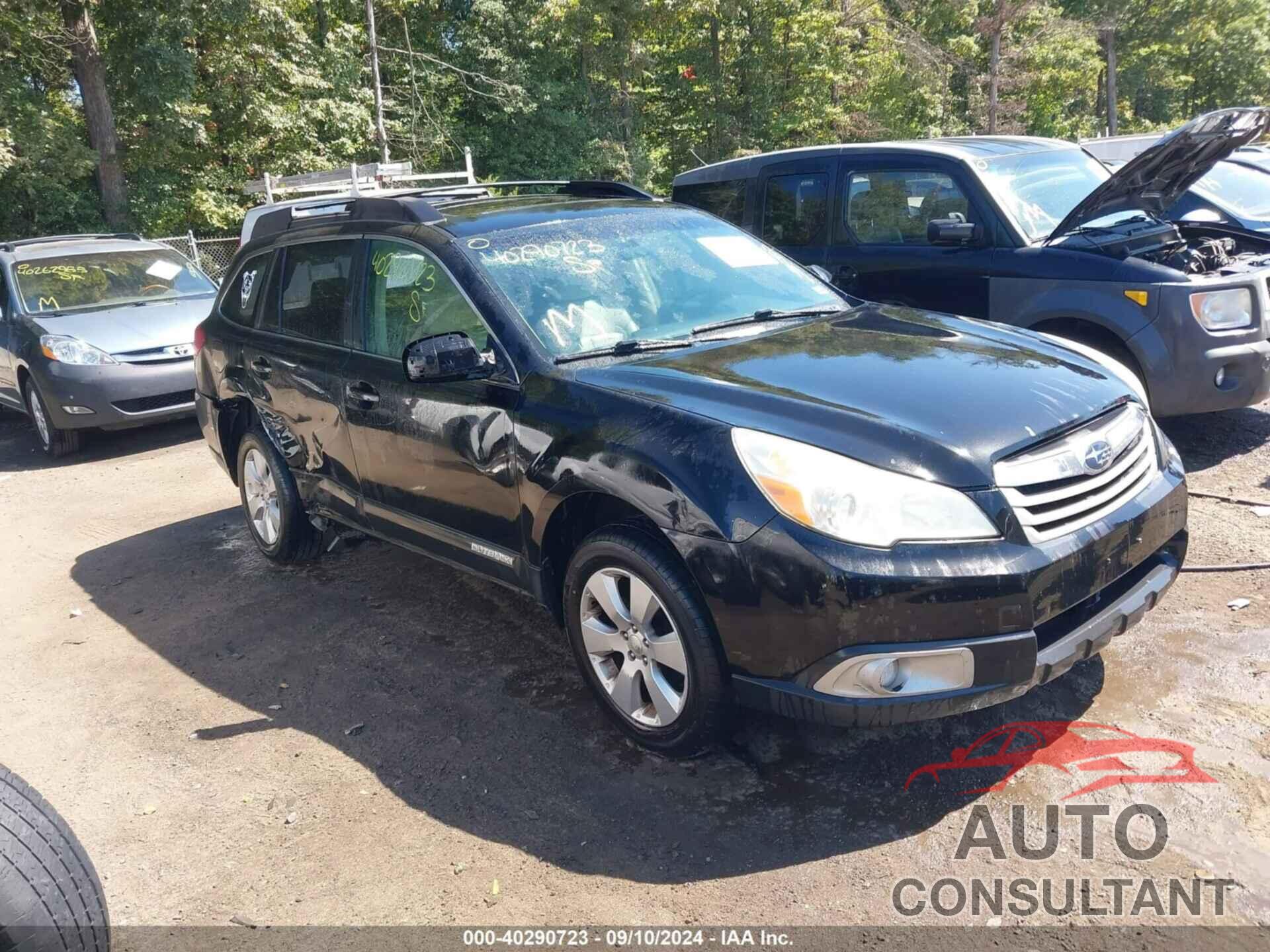 SUBARU OUTBACK 2010 - 4S4BRBLCXA3369069