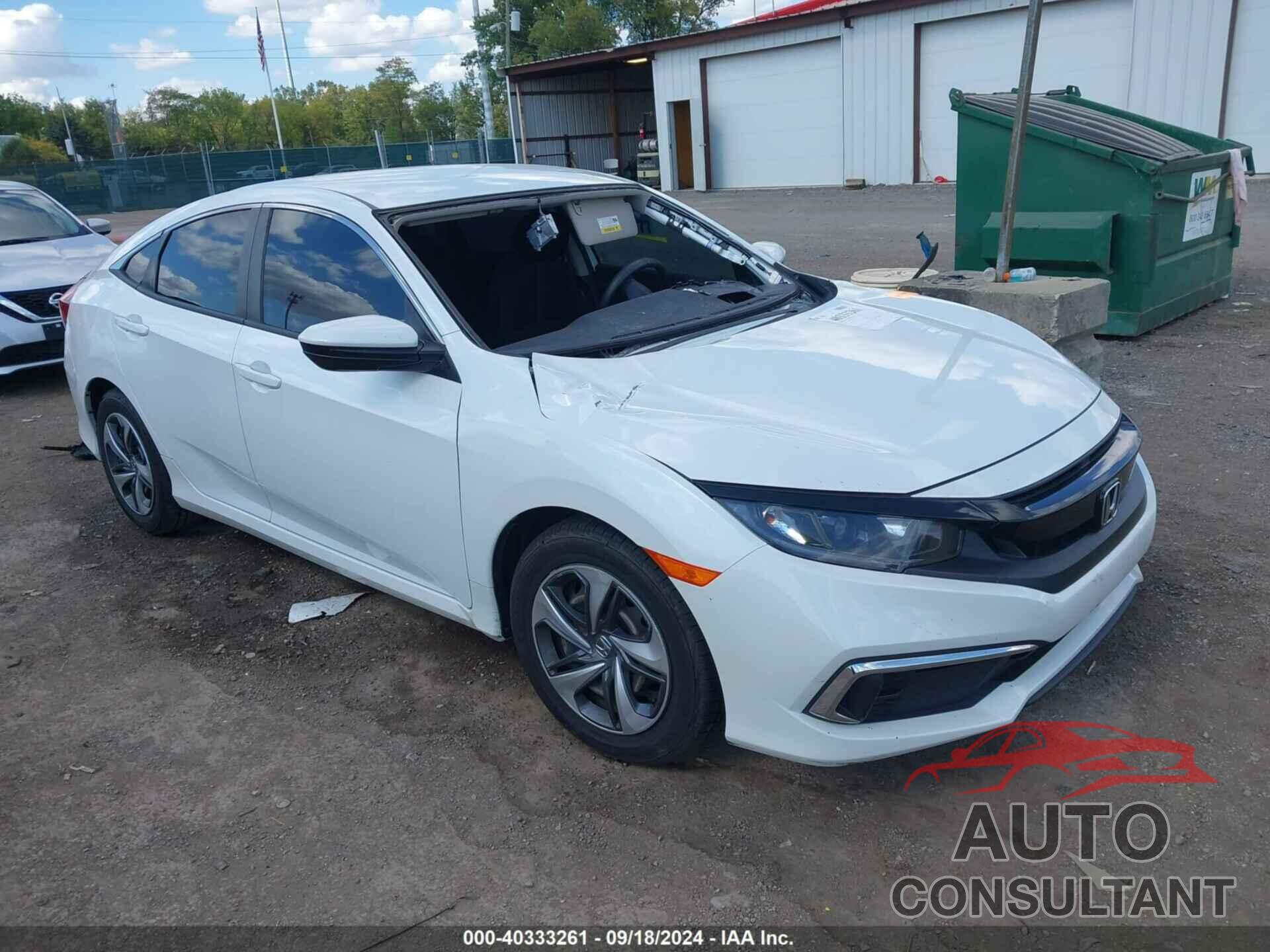 HONDA CIVIC 2020 - 2HGFC2F66LH577741