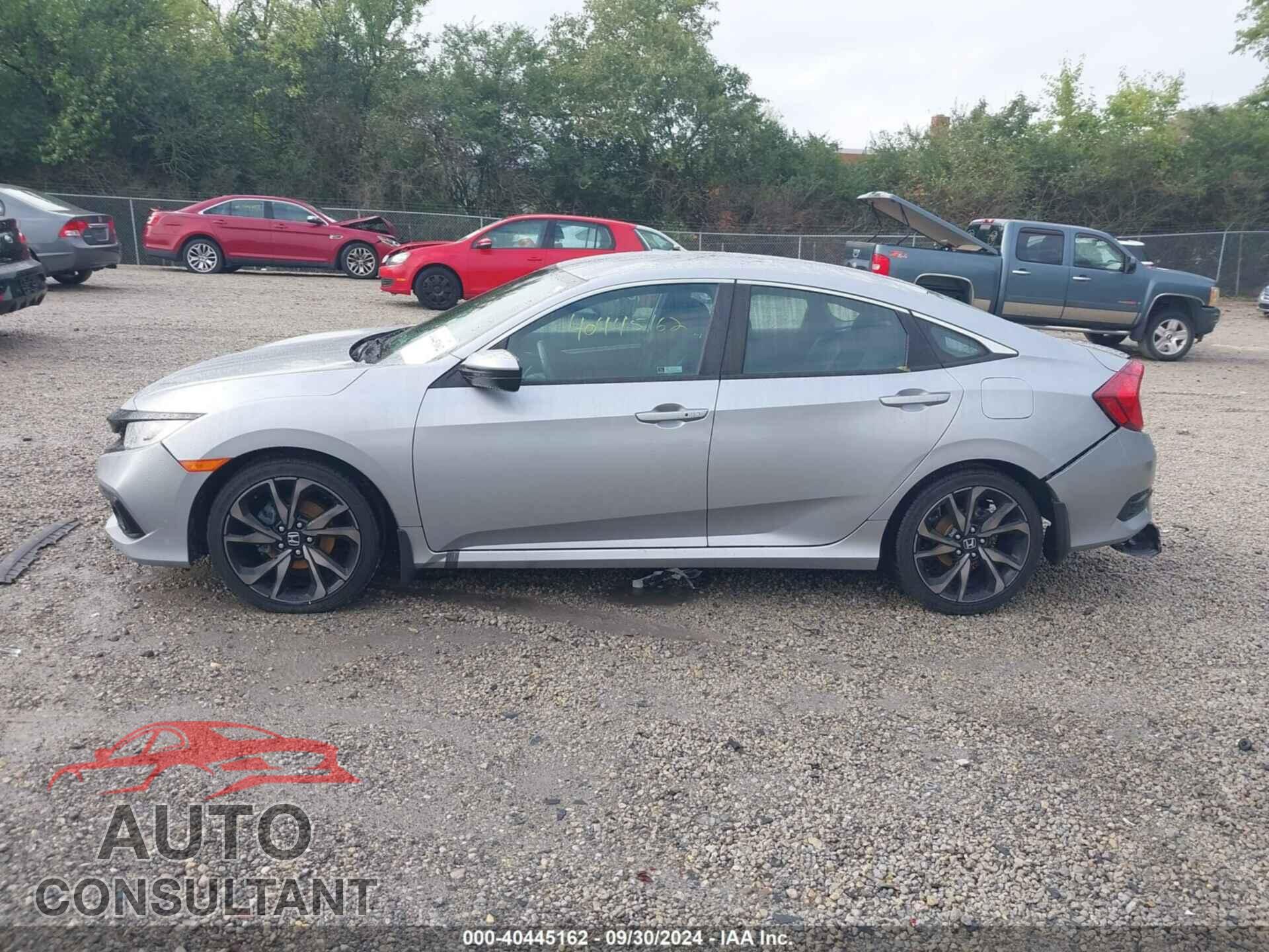 HONDA CIVIC 2019 - 2HGFC2F83KH532403