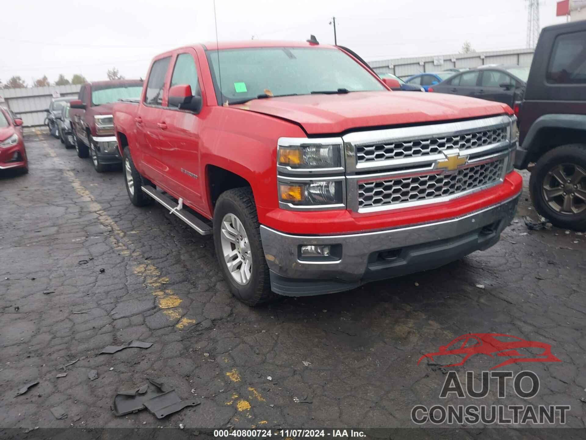 CHEVROLET SILVERADO 1500 2015 - 3GCUKREC1FG435536