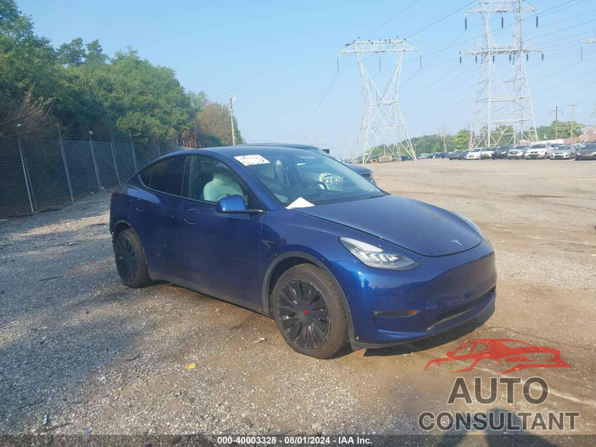 TESLA MODEL Y 2021 - 5YJYGDEEXMF268328