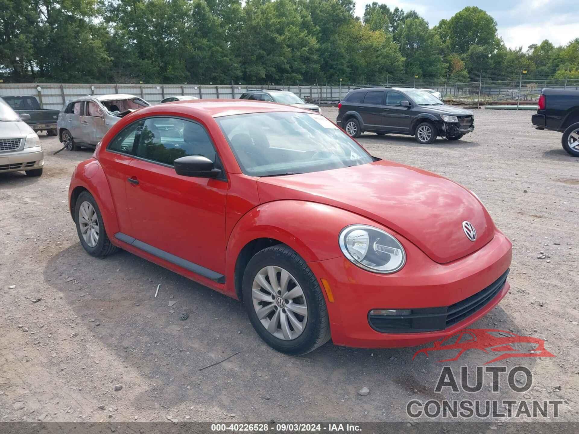 VOLKSWAGEN BEETLE 2016 - 3VWF07AT1GM634708