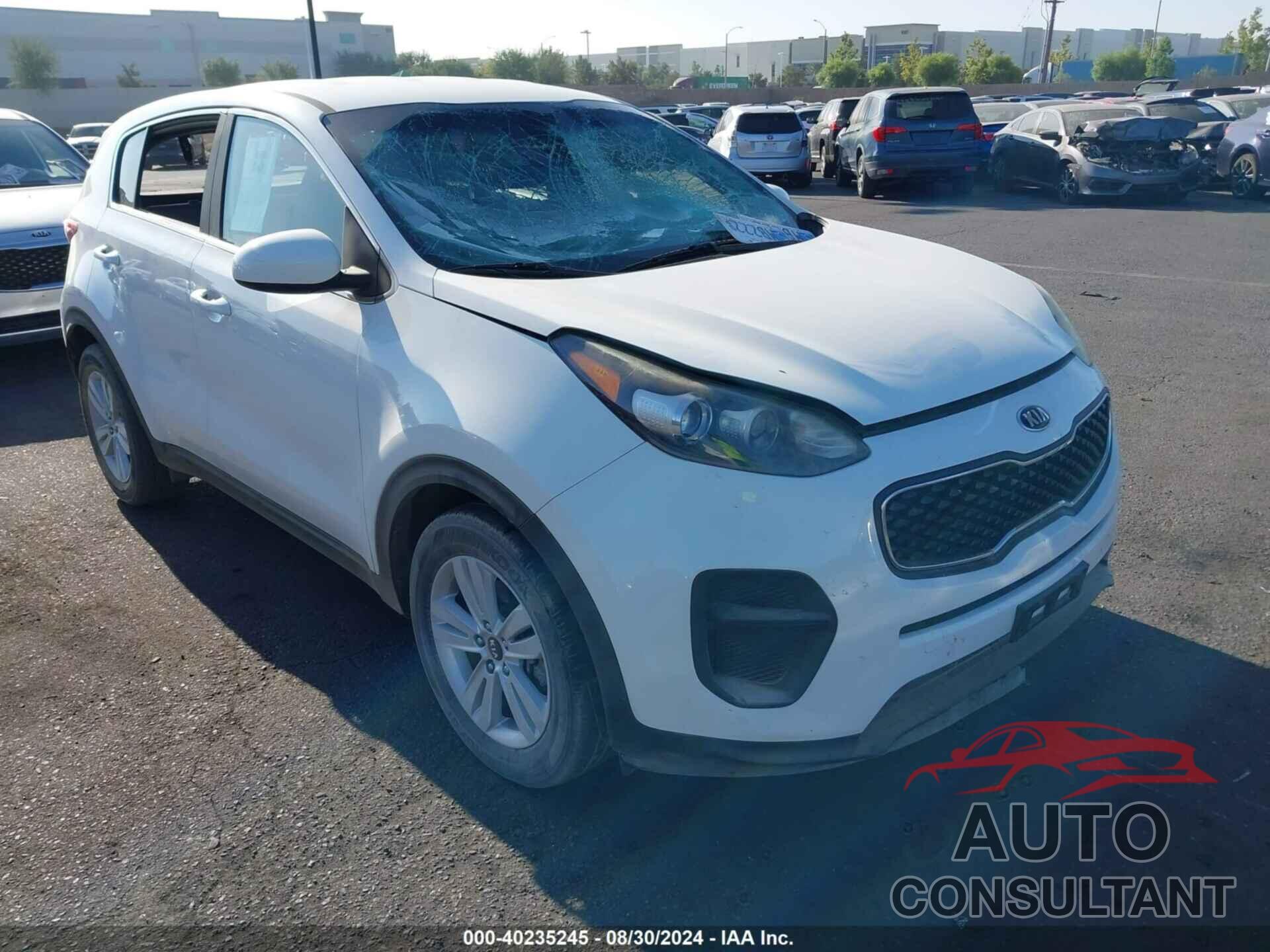 KIA SPORTAGE 2017 - KNDPM3AC2H7143936