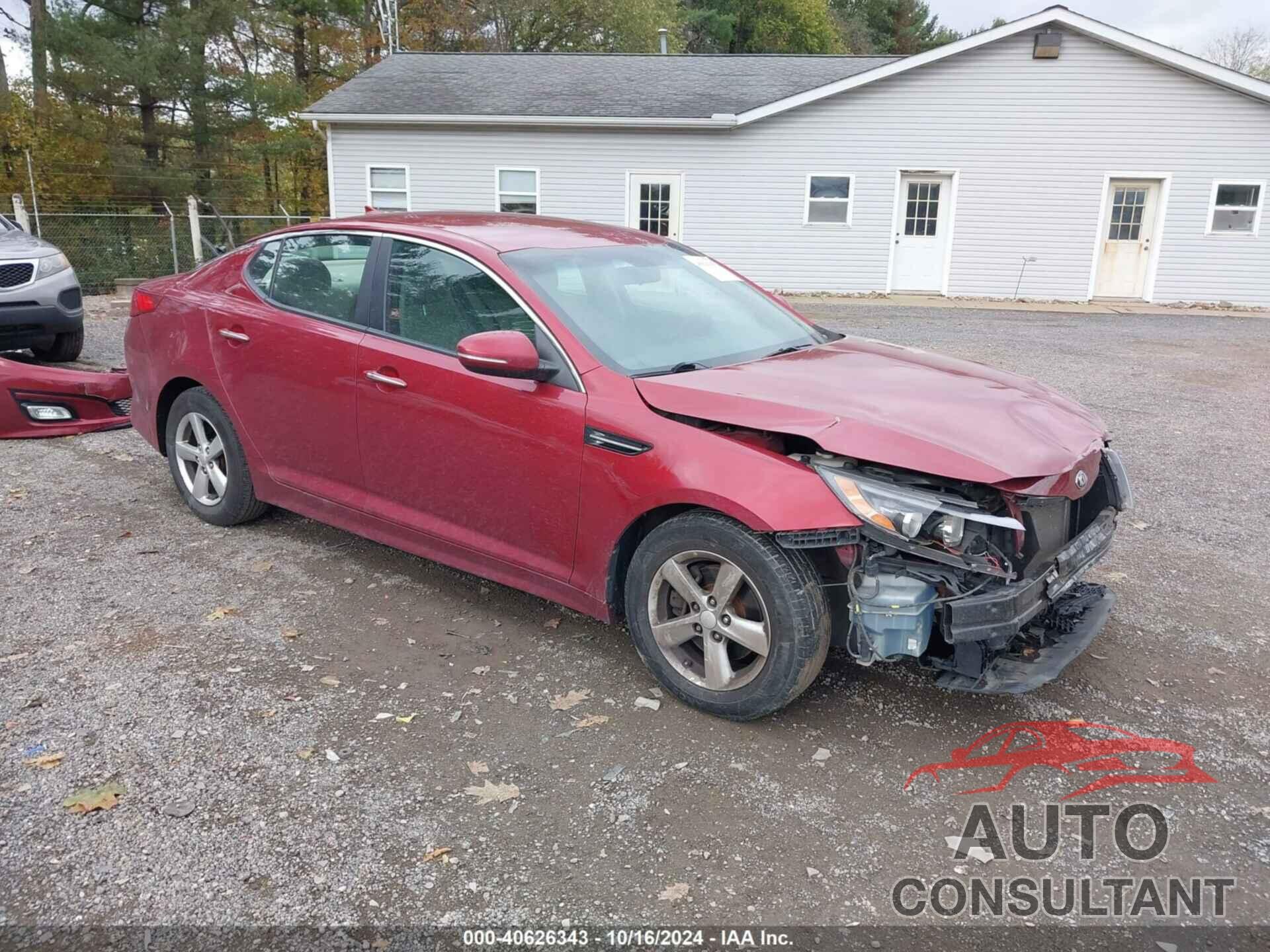 KIA OPTIMA 2014 - 5XXGM4A78EG272694