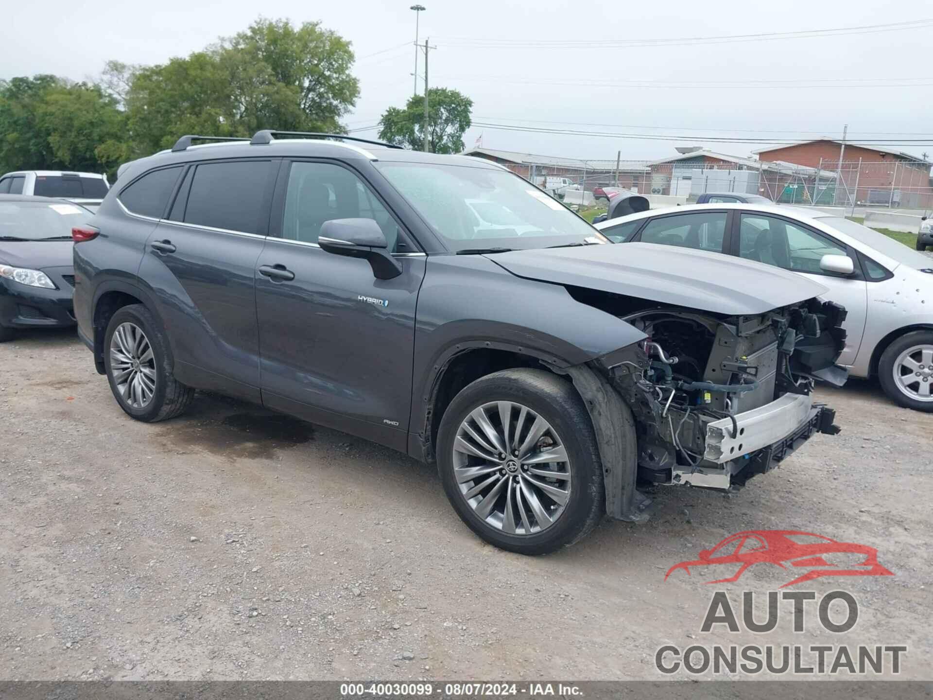 TOYOTA HIGHLANDER 2021 - 5TDEBRCH2MS042596