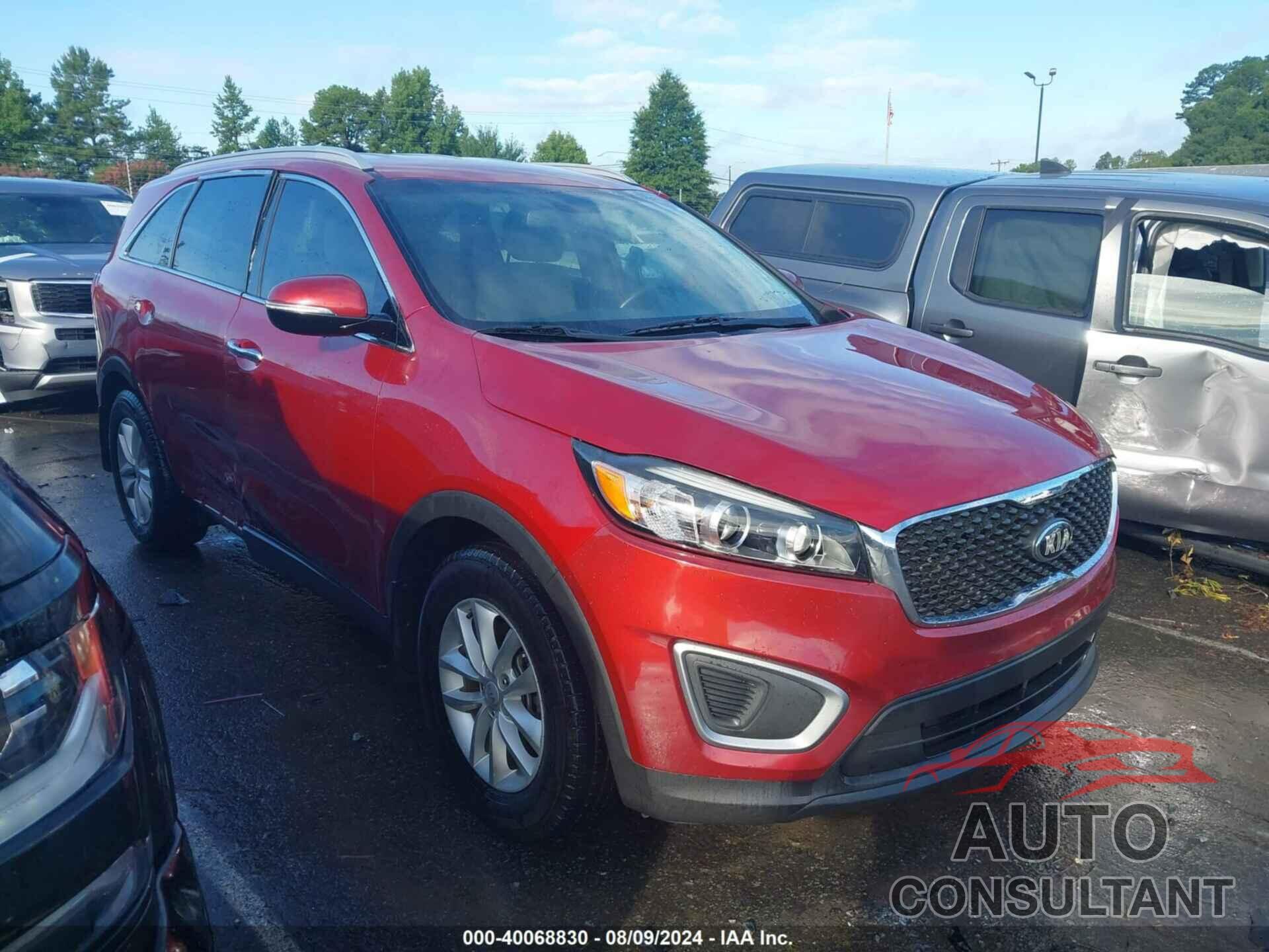 KIA SORENTO 2017 - 5XYPG4A36HG261472