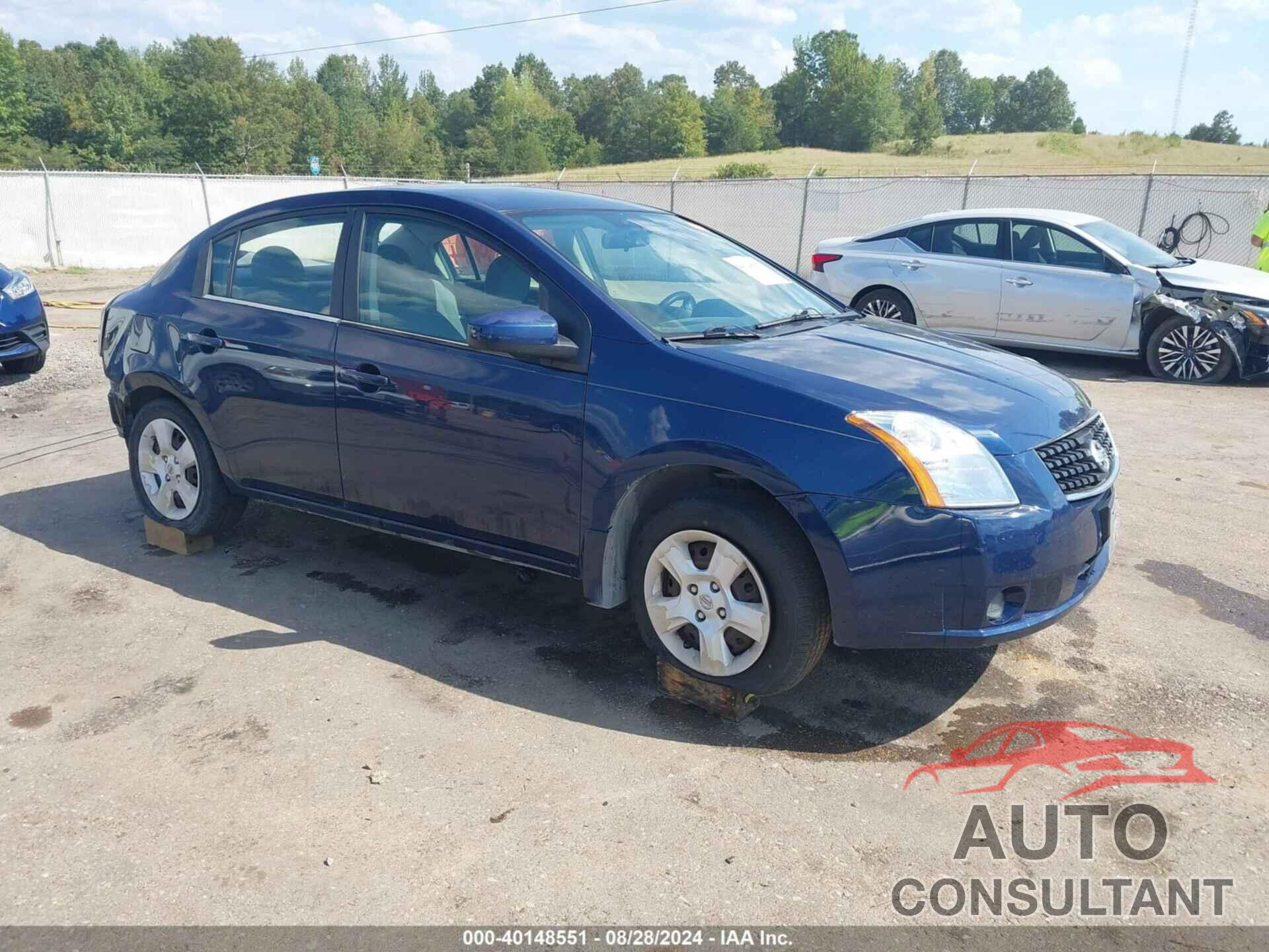 NISSAN SENTRA 2009 - 3N1AB61E89L671592