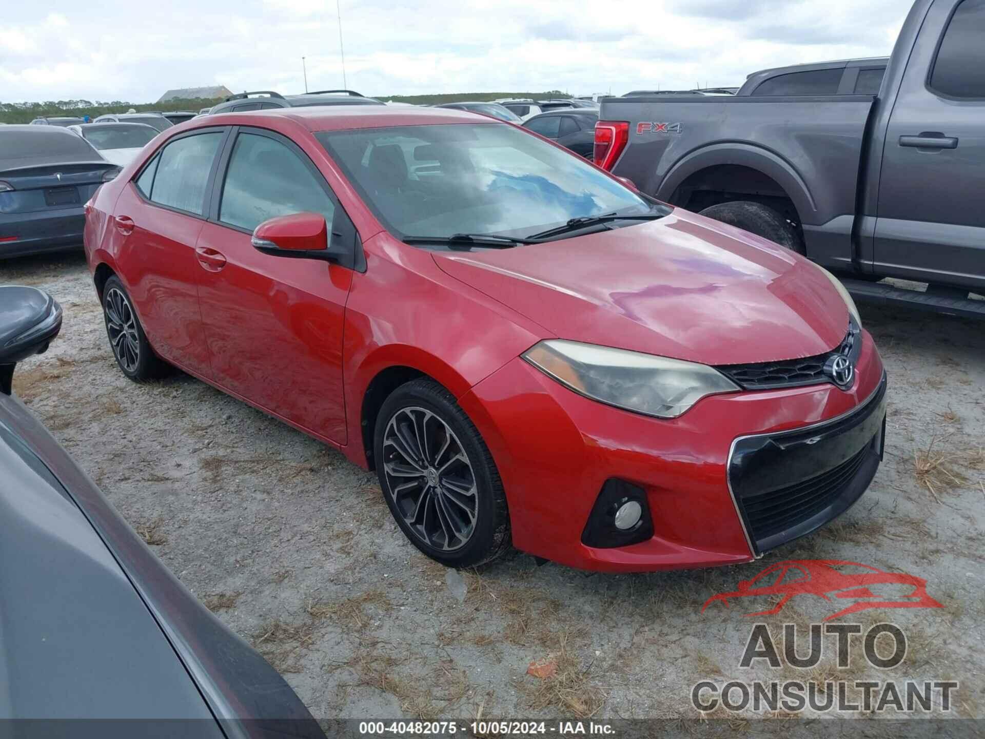 TOYOTA COROLLA 2014 - 2T1BURHE9EC114187