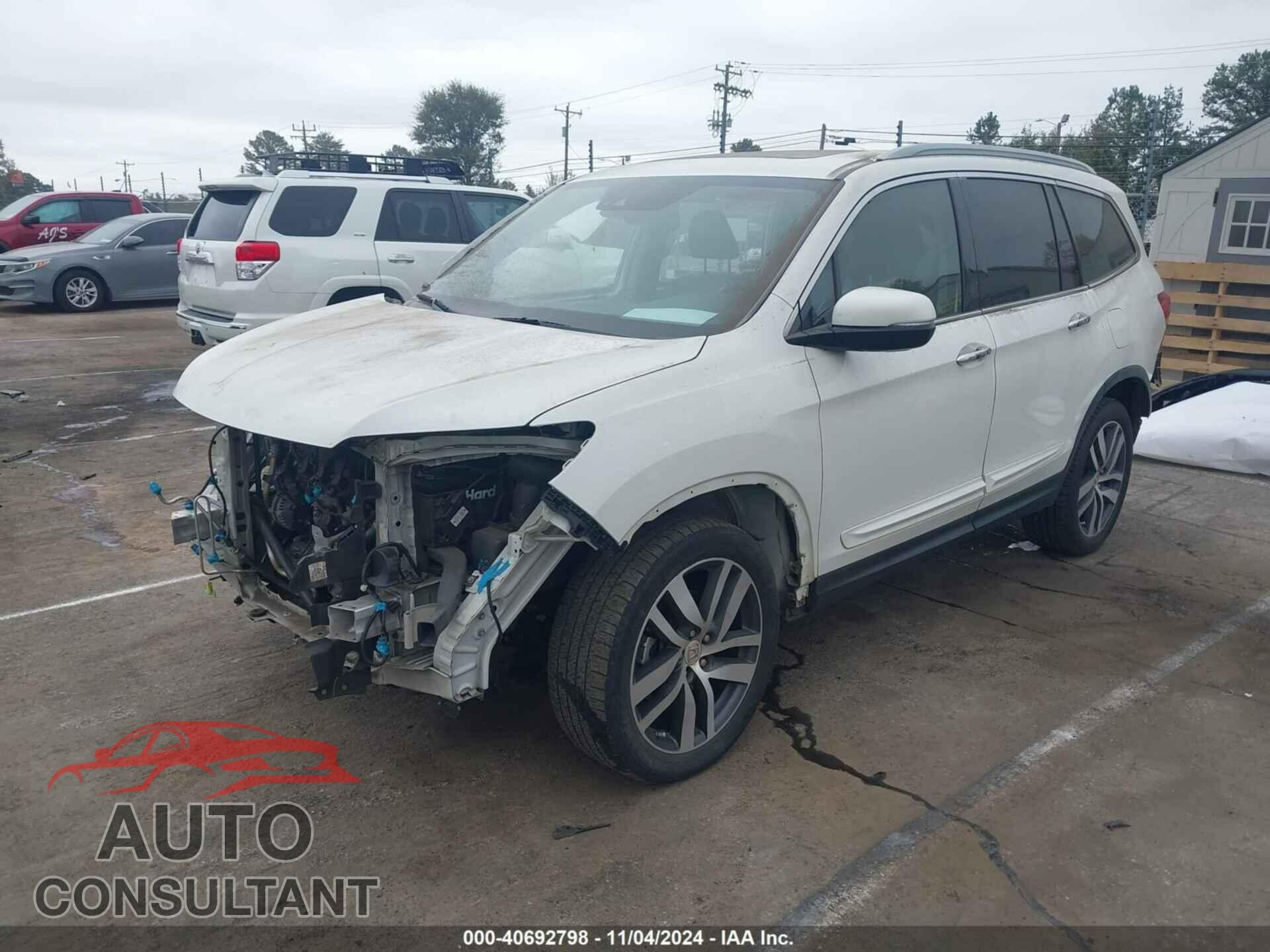 HONDA PILOT 2016 - 5FNYF6H04GB016156