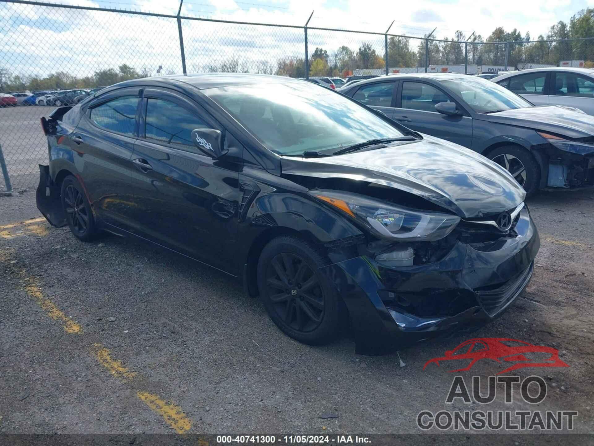 HYUNDAI ELANTRA 2016 - 5NPDH4AE7GH775453