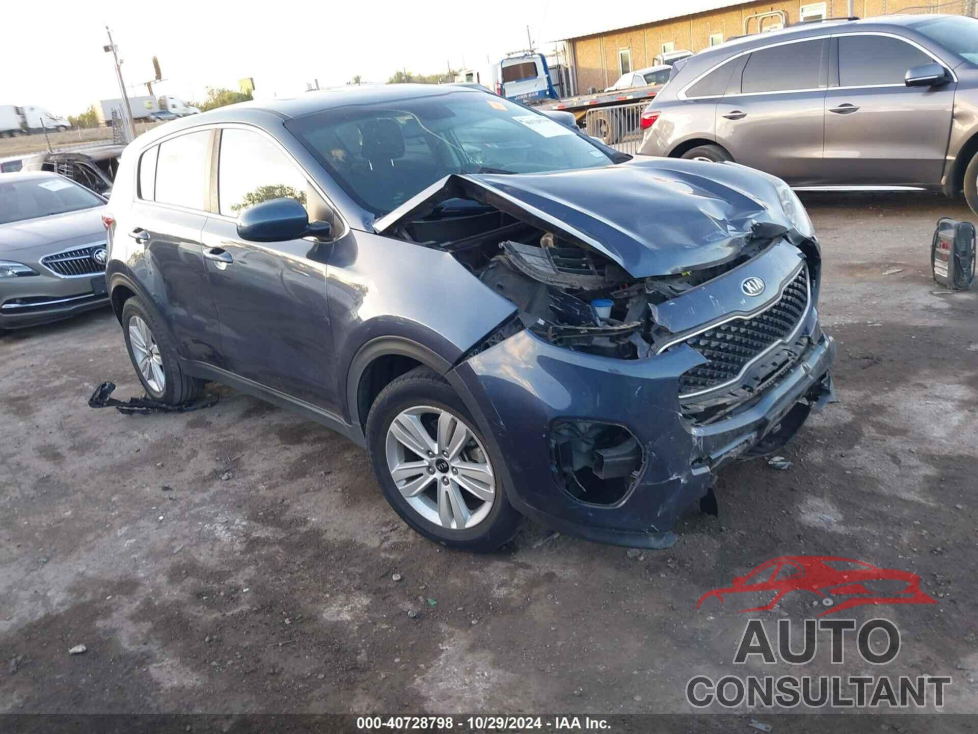 KIA SPORTAGE 2018 - KNDPM3AC9J7472381