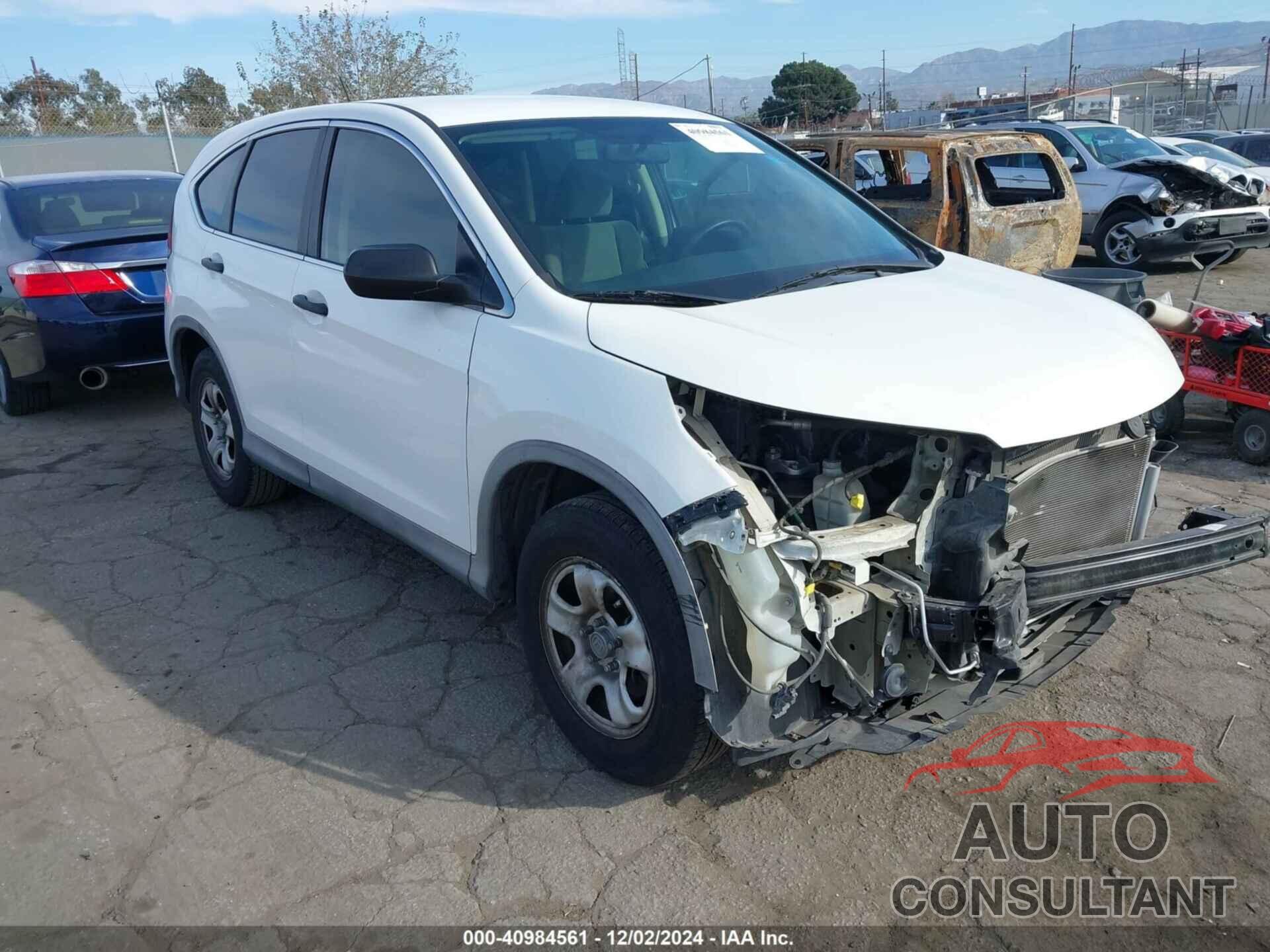 HONDA CR-V 2012 - 5J6RM3H37CL018438