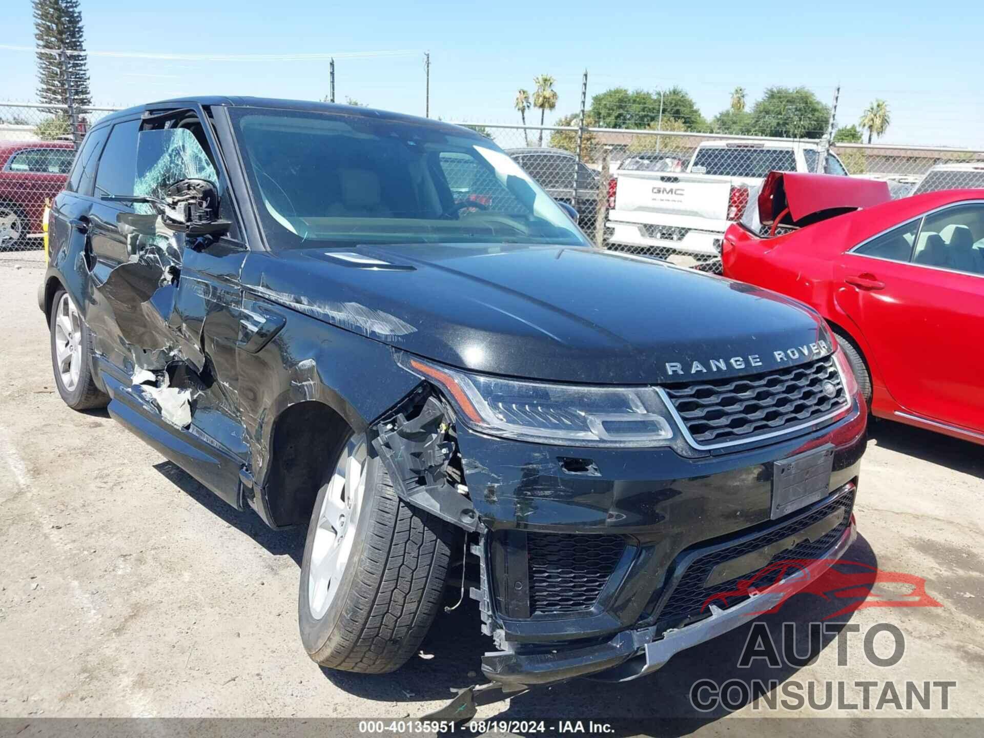 LAND ROVER RANGE ROVER SPORT 2018 - SALWR2RK8JA182048