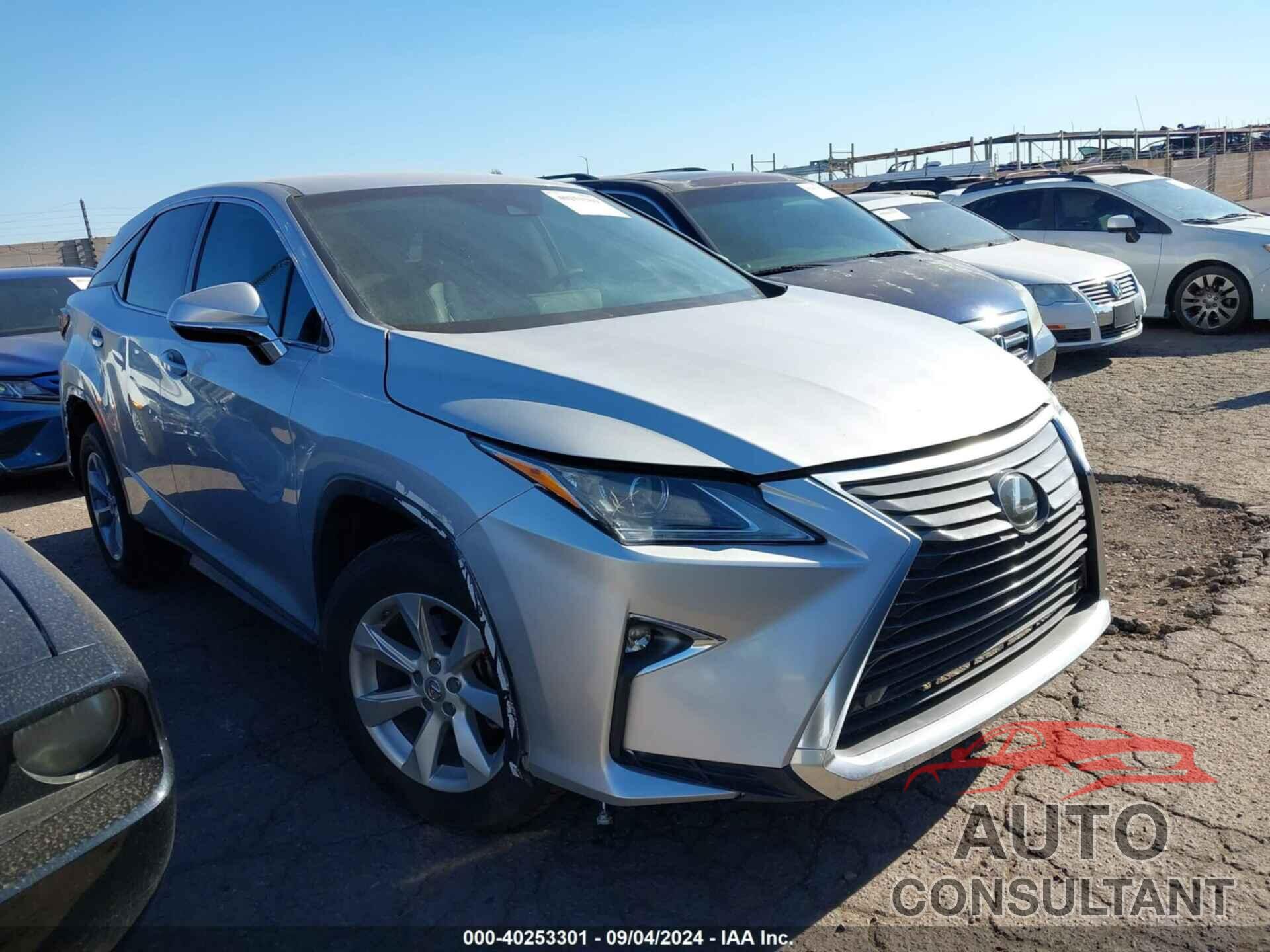 LEXUS RX 350 2017 - 2T2ZZMCA1HC053859