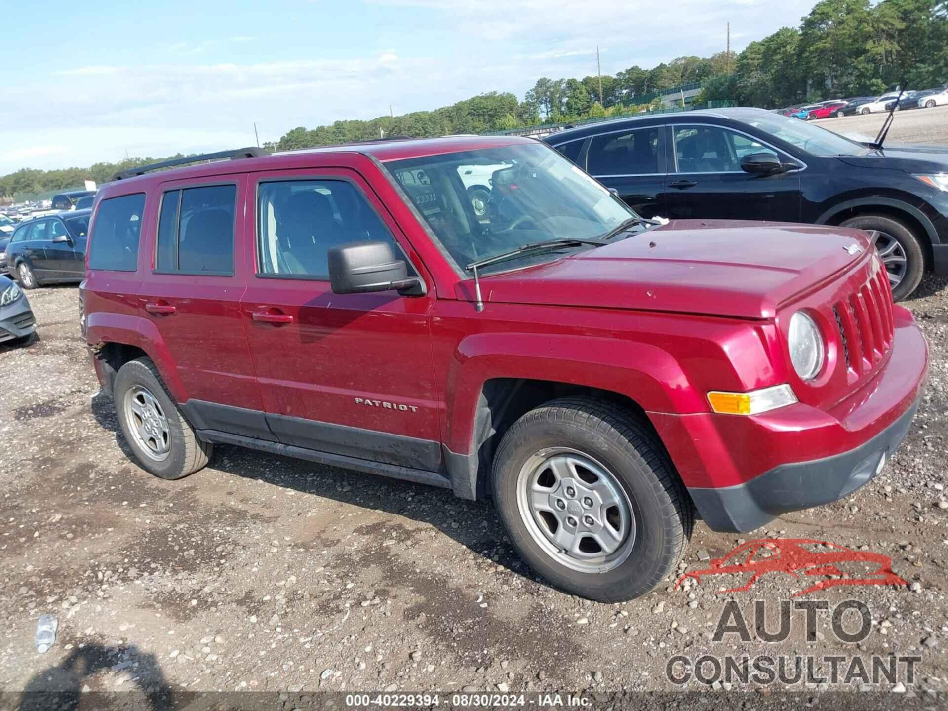 JEEP PATRIOT 2016 - 1C4NJPBA7GD669824