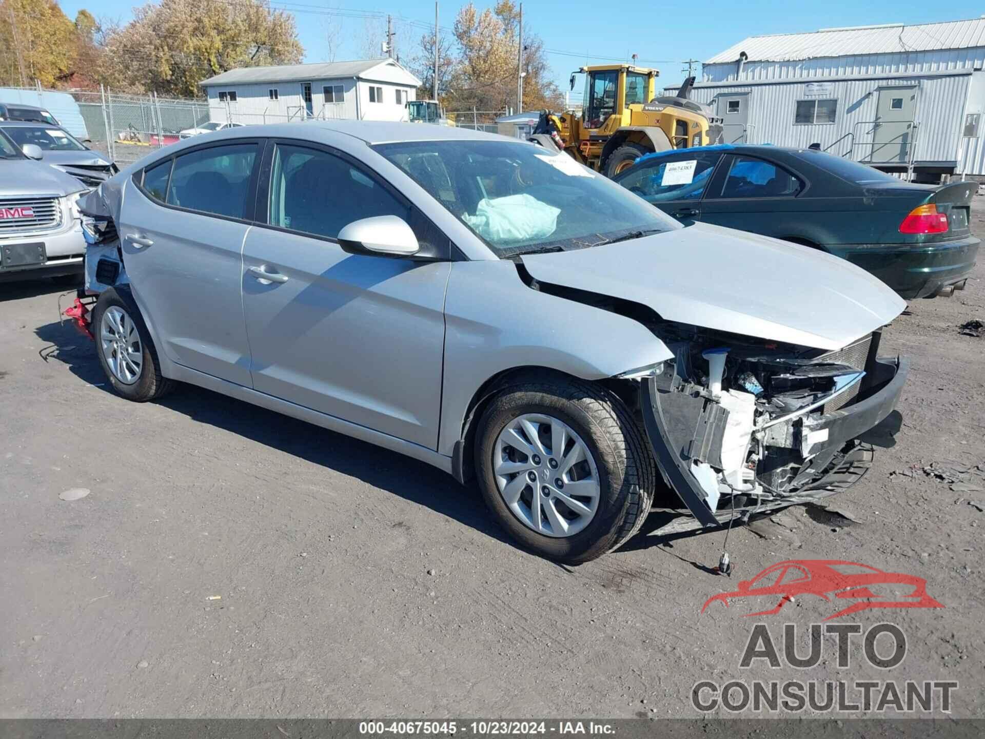 HYUNDAI ELANTRA 2019 - 5NPD74LFXKH470806