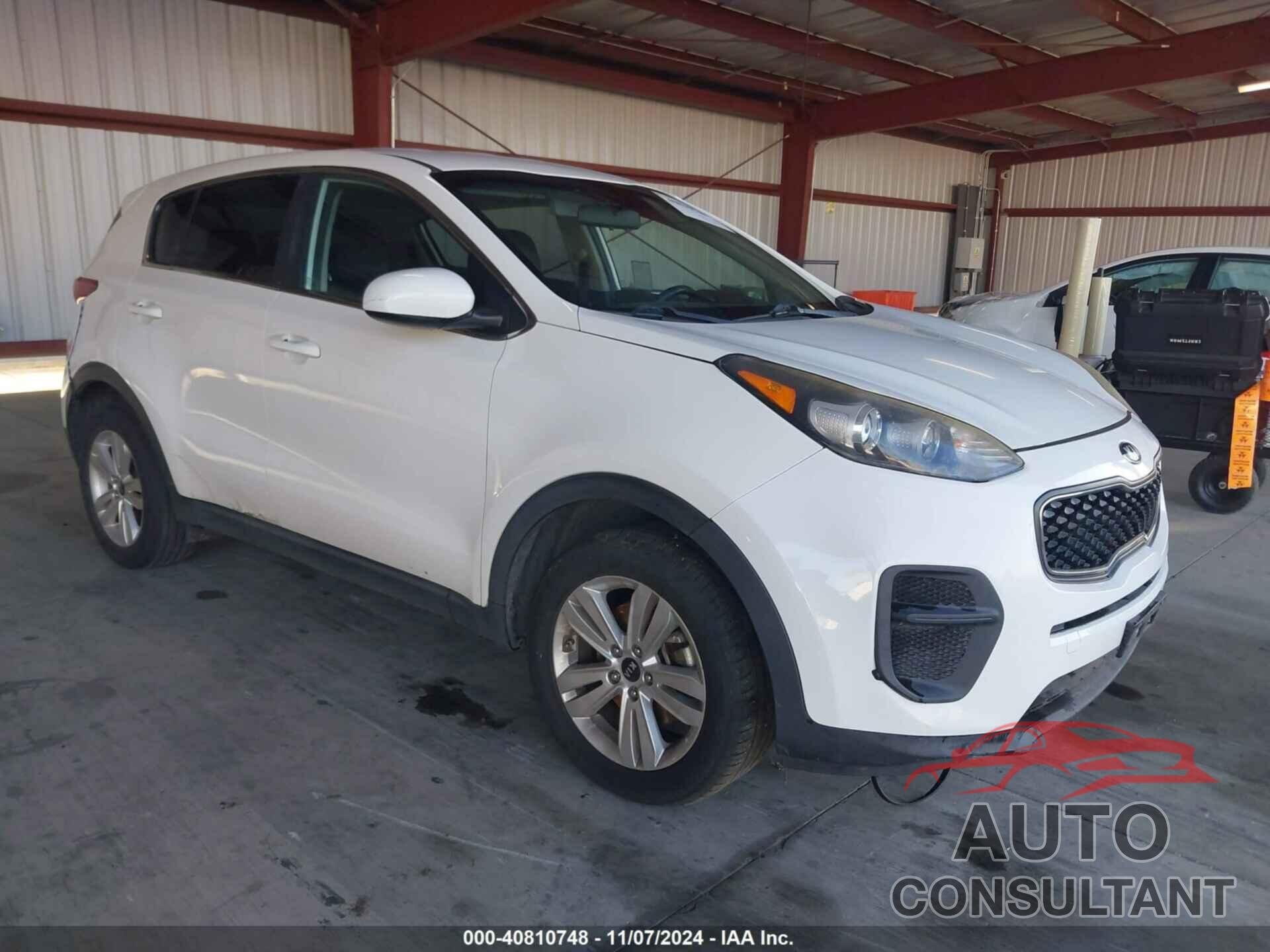 KIA SPORTAGE 2017 - KNDPM3AC8H7122962