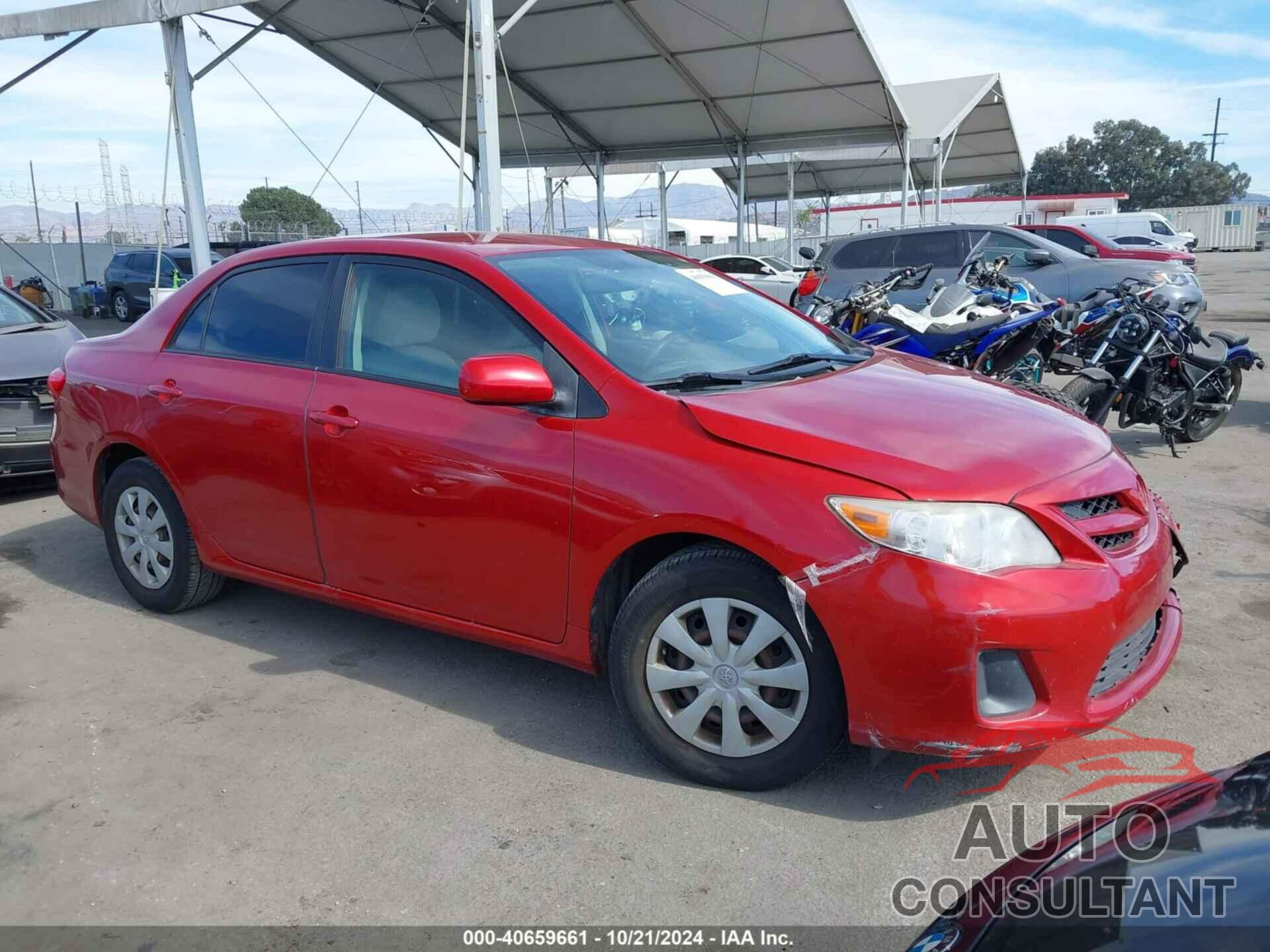 TOYOTA COROLLA 2011 - JTDBU4EE0B9125877