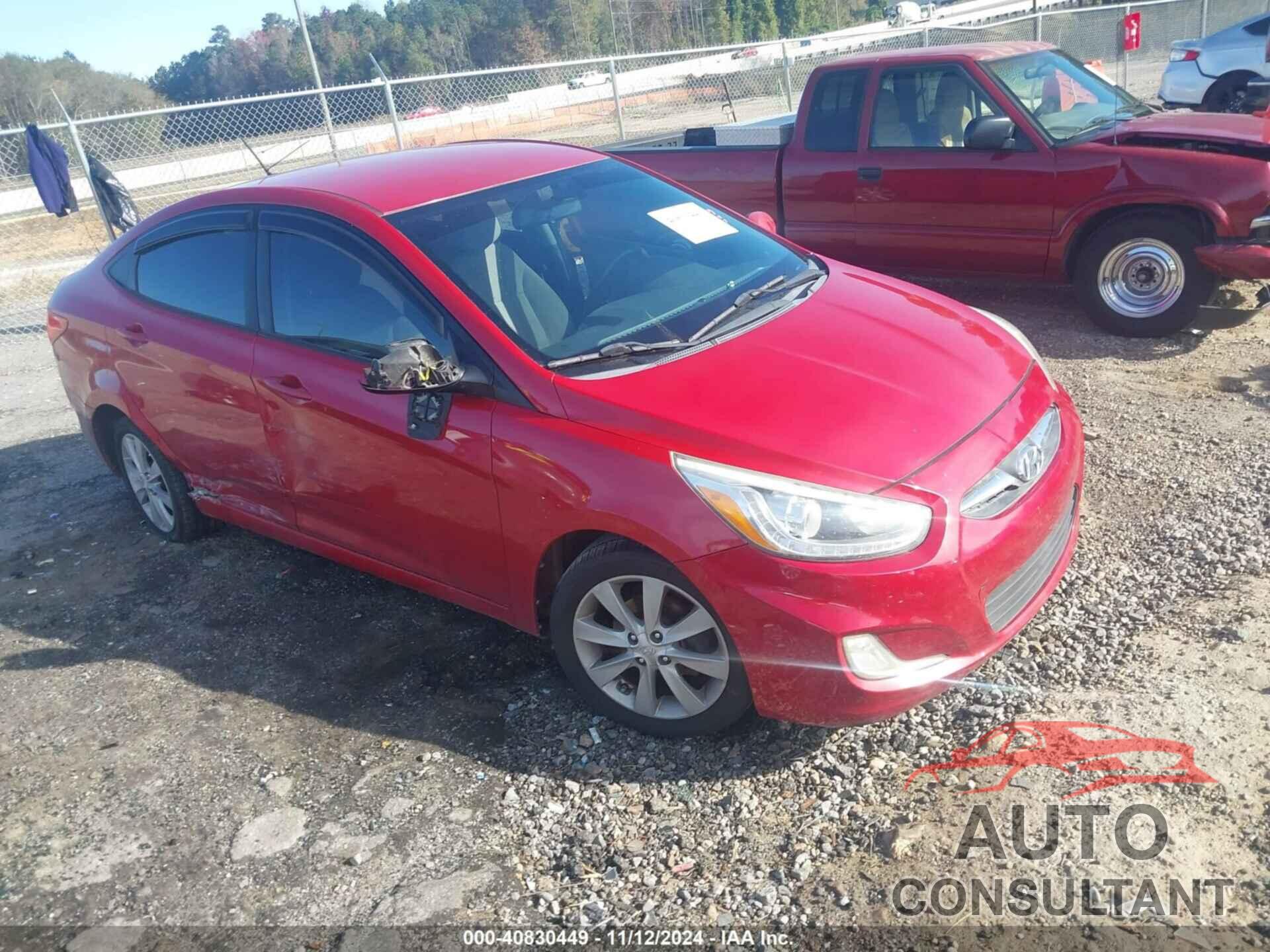 HYUNDAI ACCENT 2014 - KMHCU4AE3EU770207