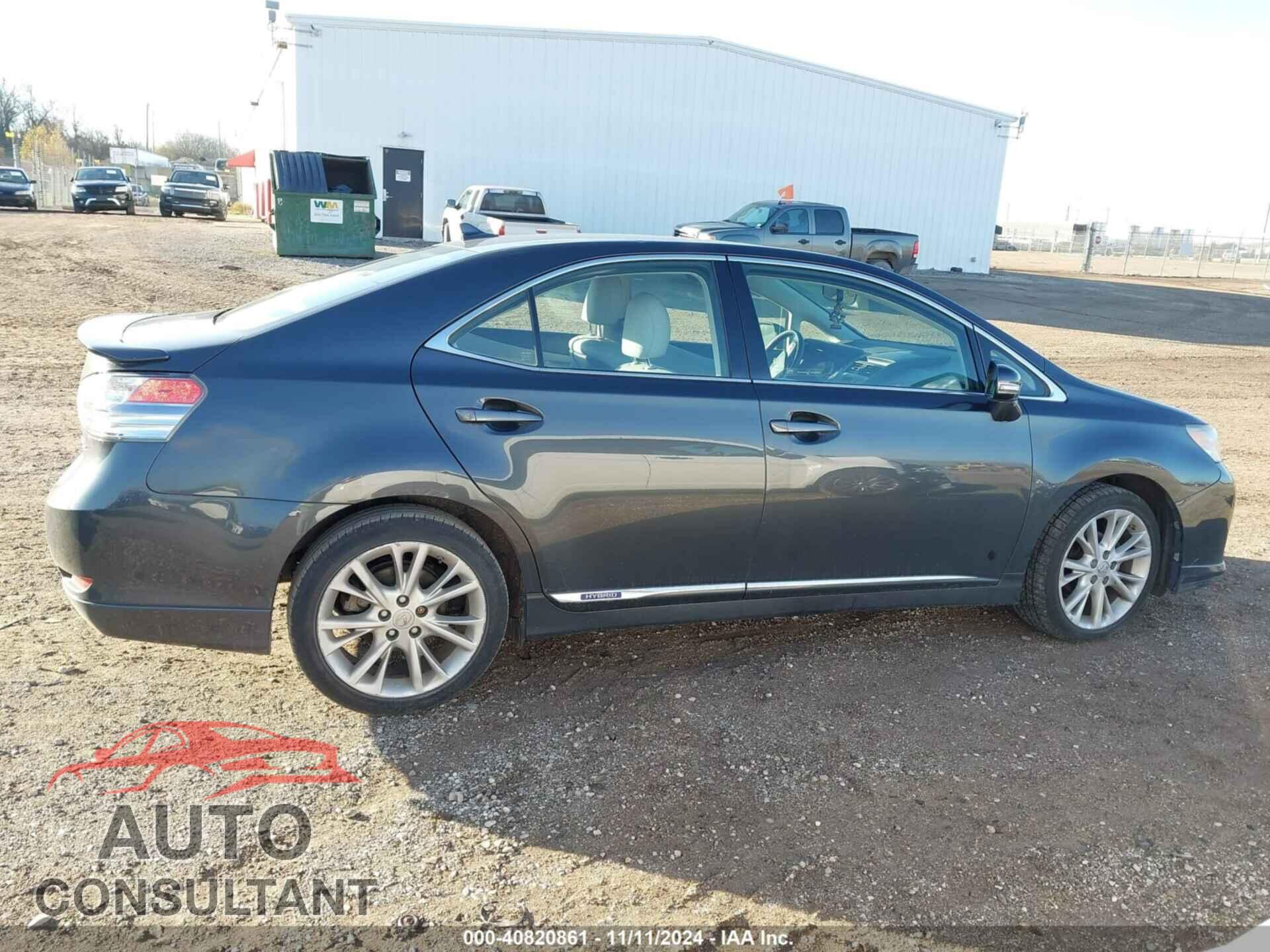 LEXUS HS 250H 2010 - JTHBB1BA9A2015485
