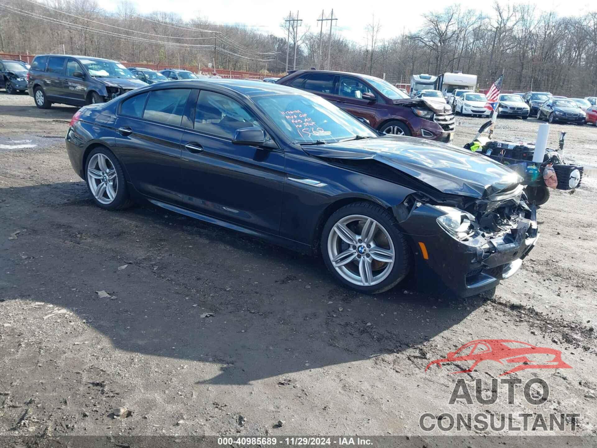 BMW 650I GRAN COUPE 2015 - WBA6B4C57FD761562