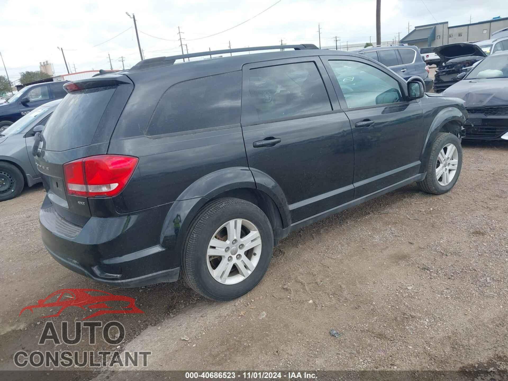 DODGE JOURNEY 2012 - 3C4PDCBB0CT331347